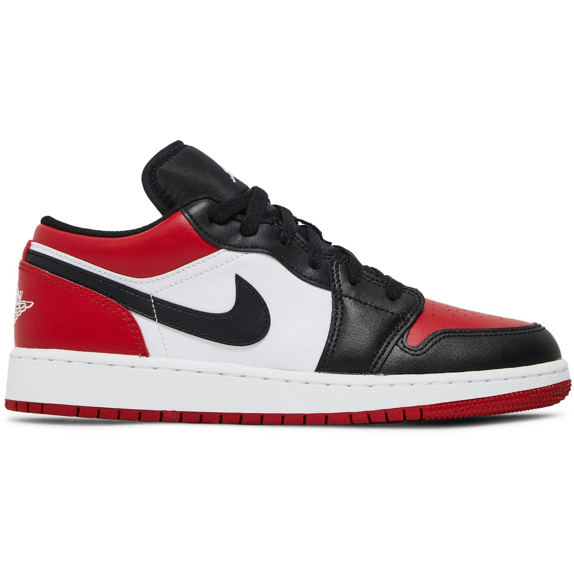 (Grade School) Air Jordan 1 Low 'Bred Toe' 553560-612