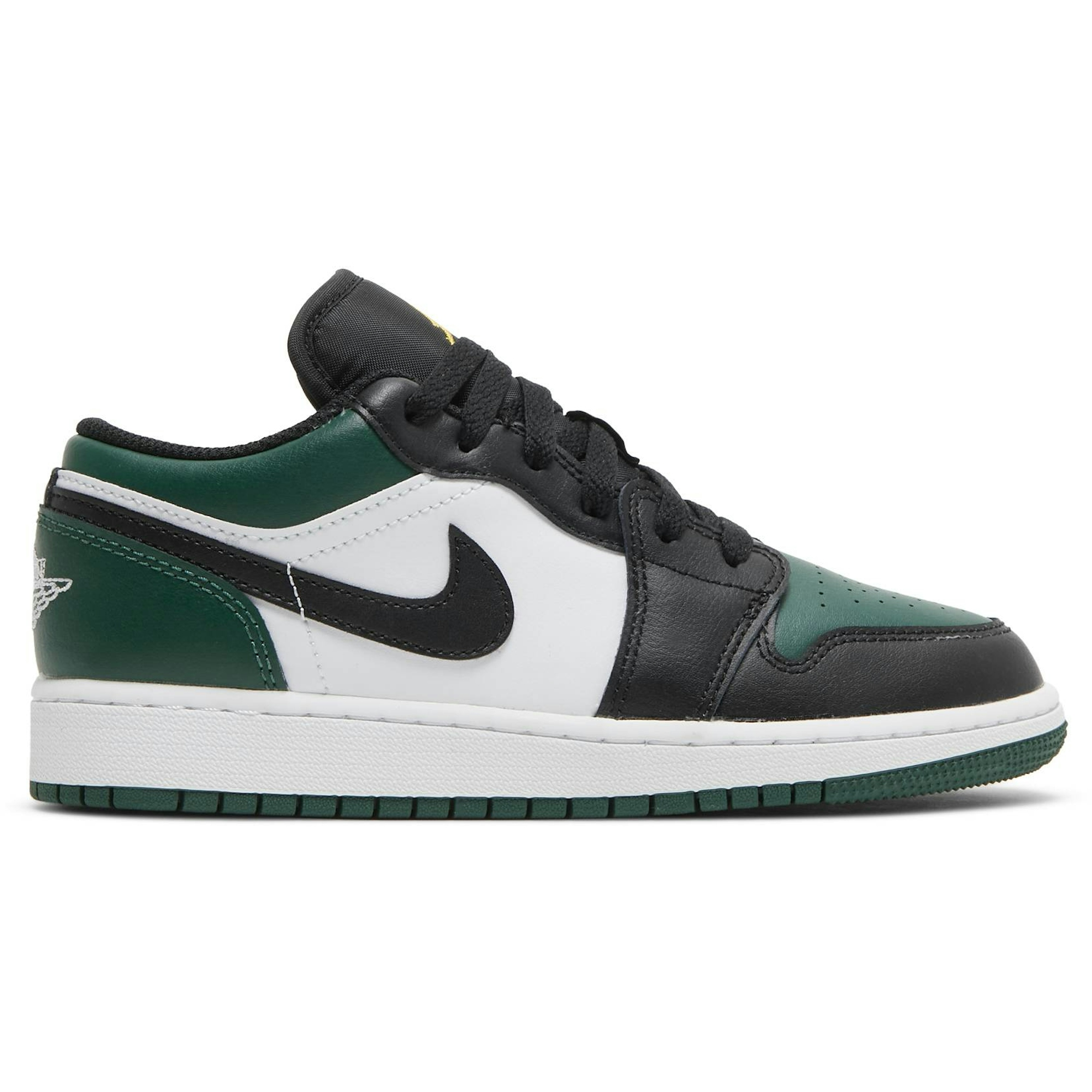(Grade School) Air Jordan 1 Low Green Toe 553560-371 Nicesnk
