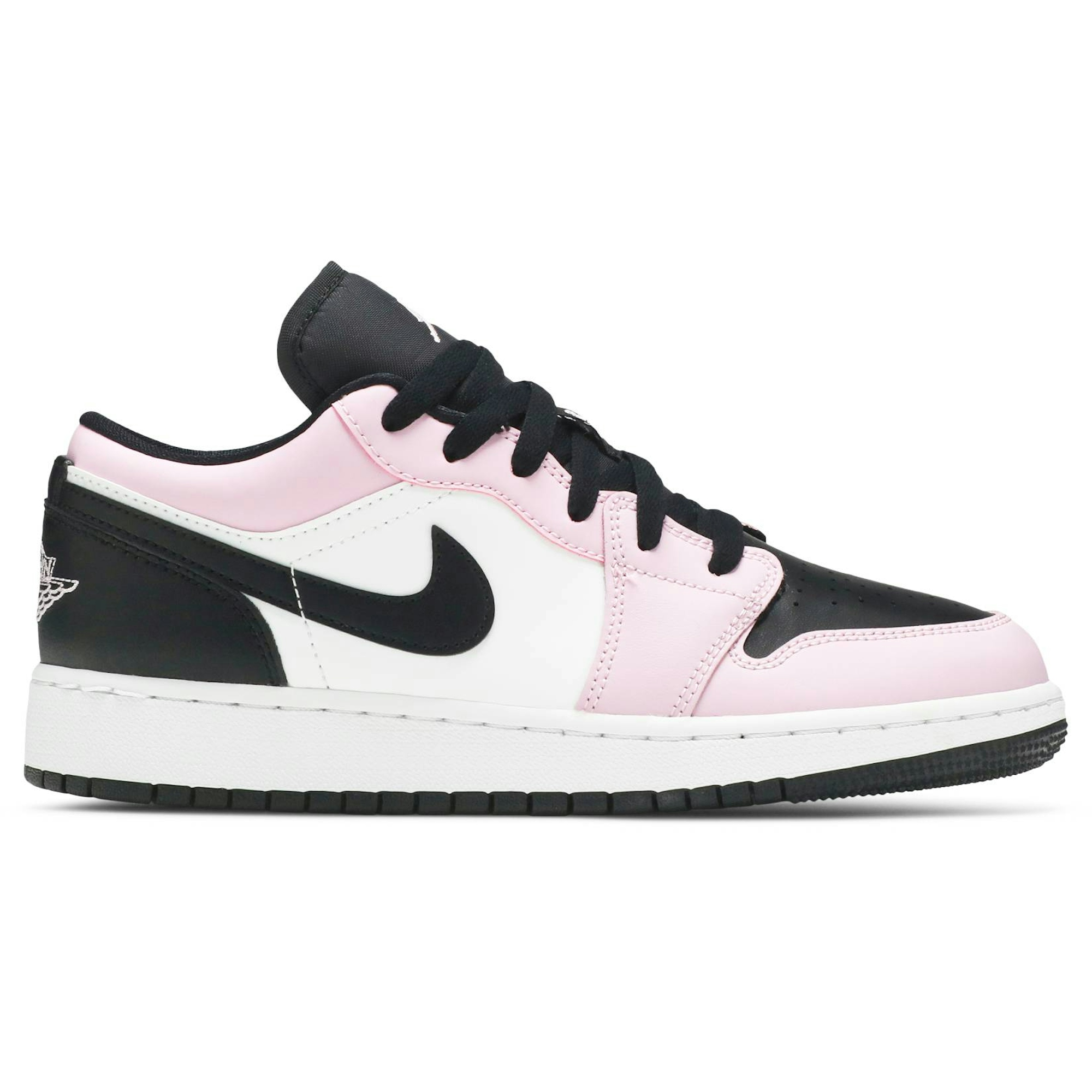 (Grade School) Air Jordan 1 Low Light Arctic Pink 554723-601 Nicesnk