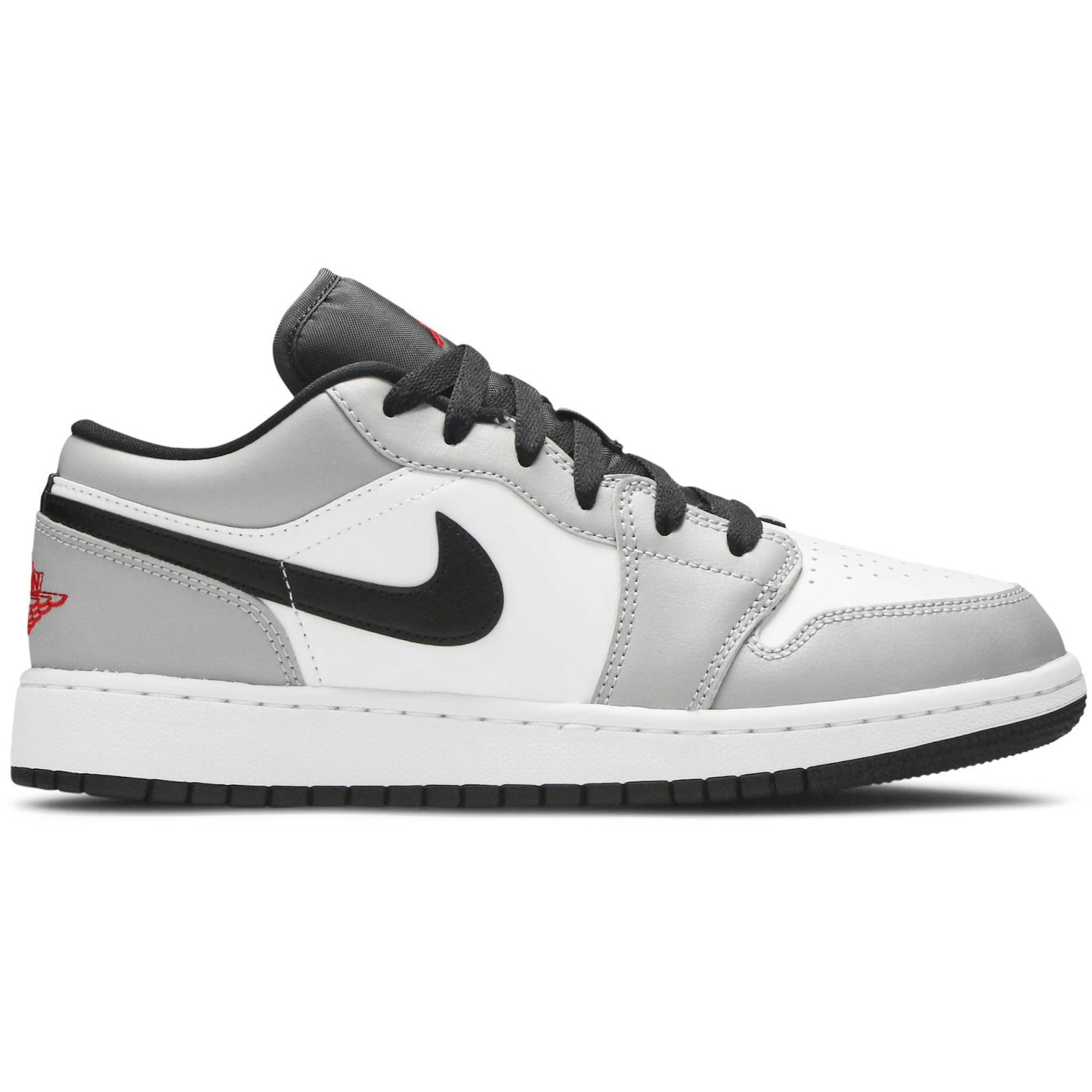 (Grade School) Air Jordan 1 Low 'Light Smoke Grey' 553560-030
