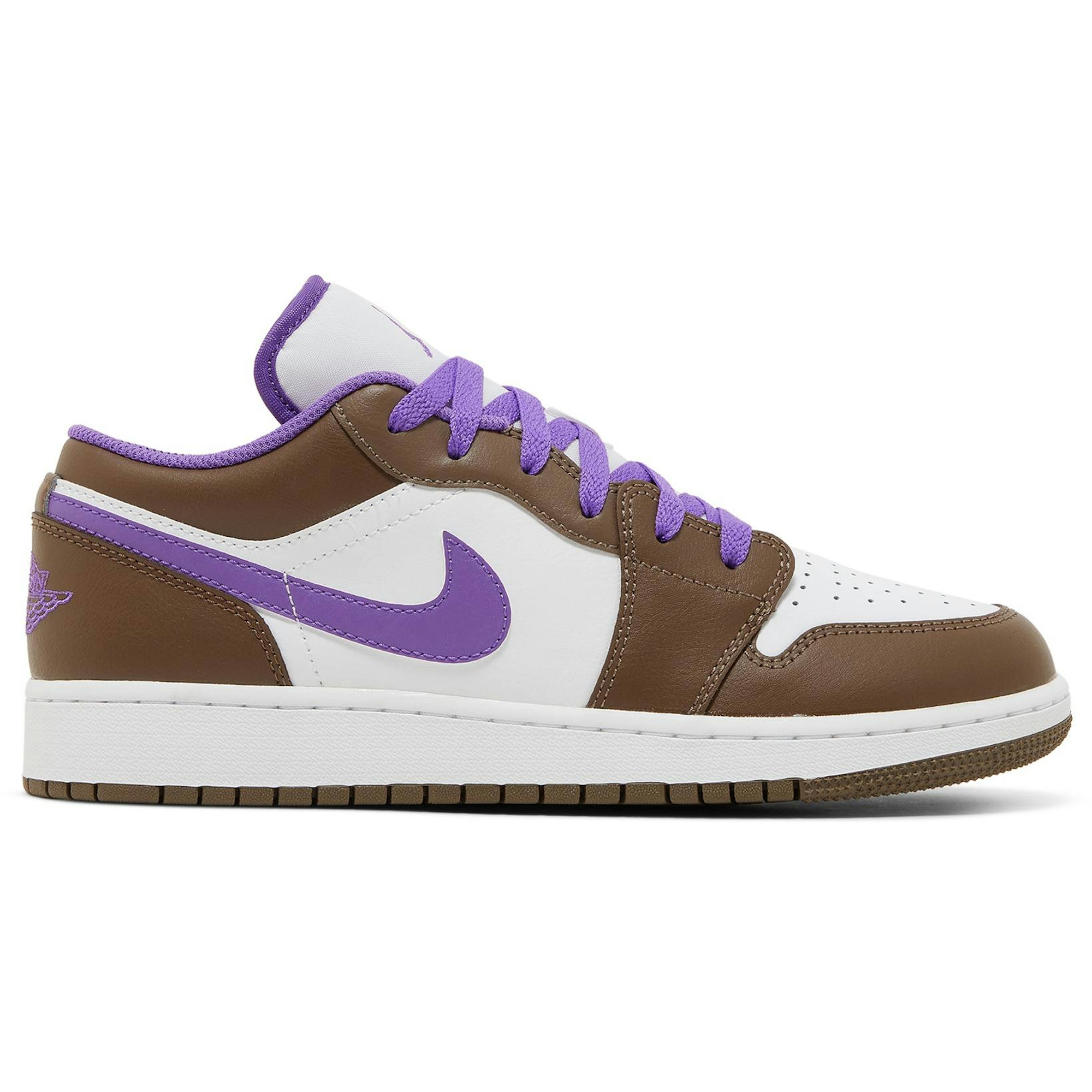 (Grade School) Air Jordan 1 Low Purple Mocha 553560-215