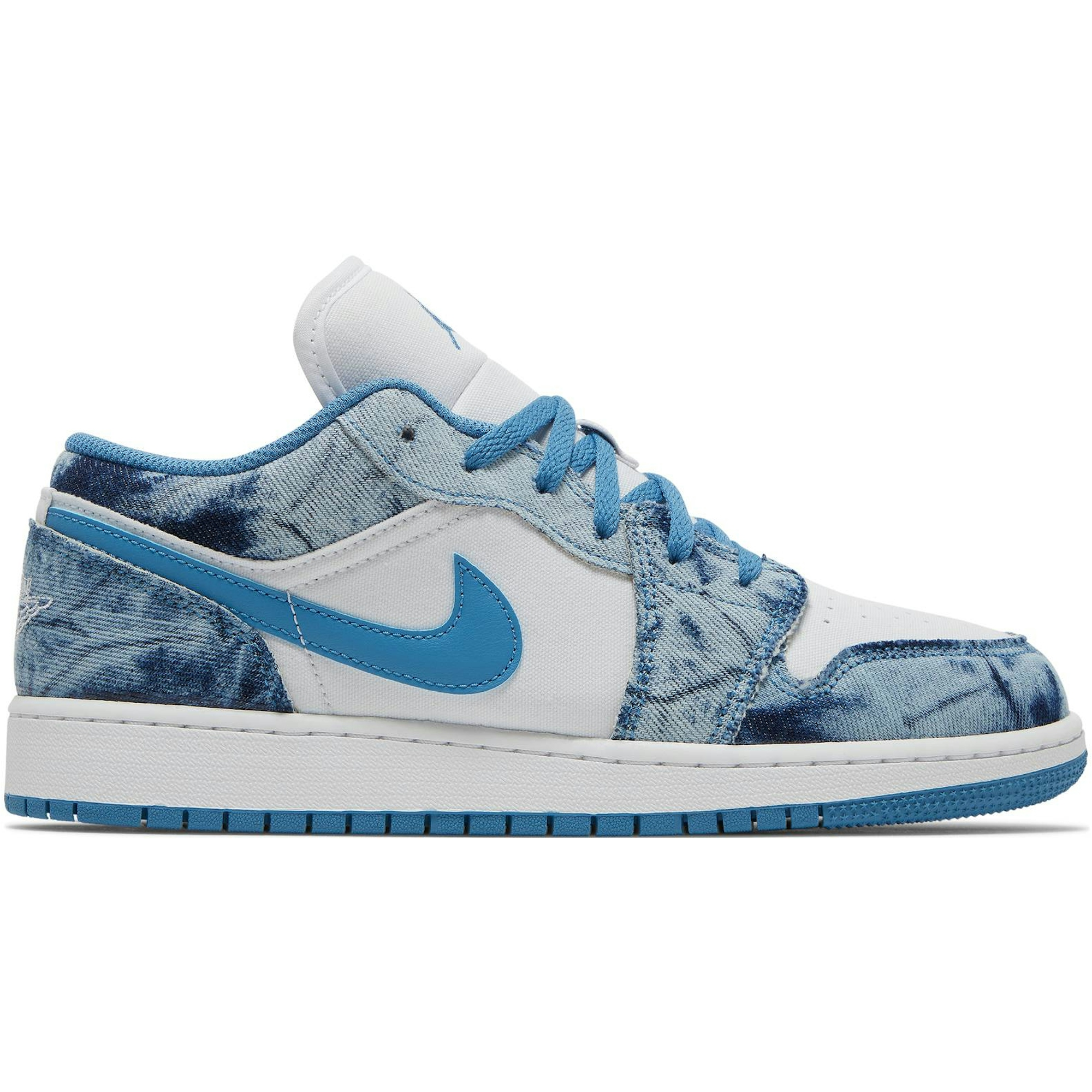 (Grade School) Air Jordan 1 Low 'Washed Denim' DM8947-100