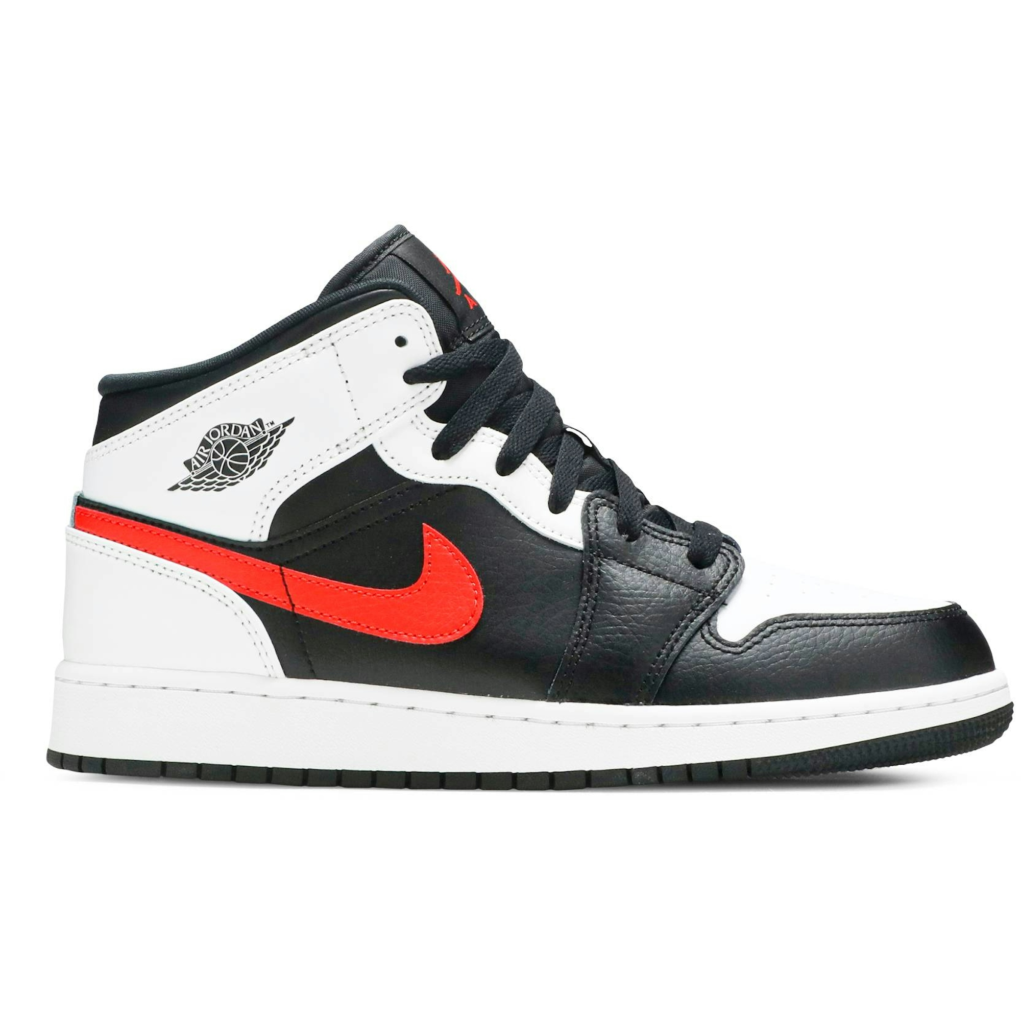 (Grade School) Air Jordan 1 Mid 'Chile Red' 554725-075
