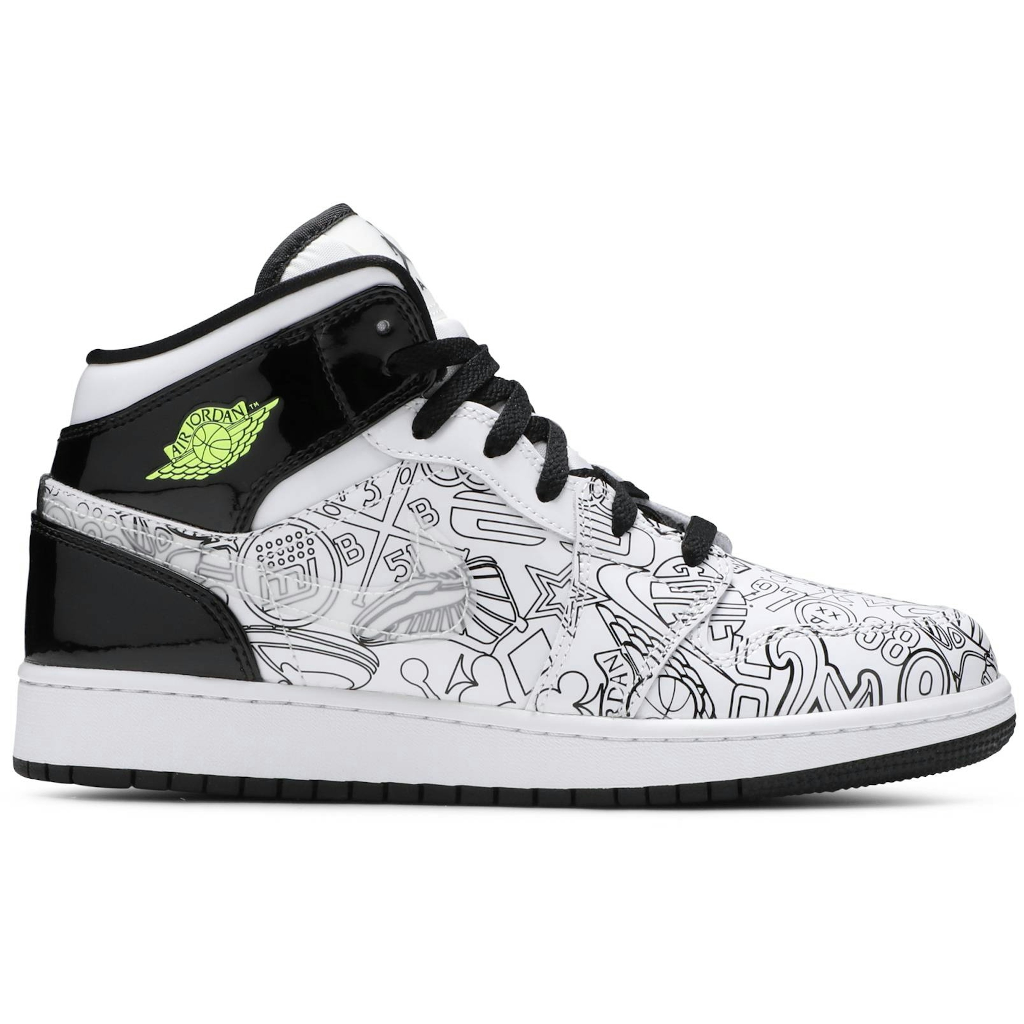(Grade School) Air Jordan 1 Mid 'DIY' DC4099-100