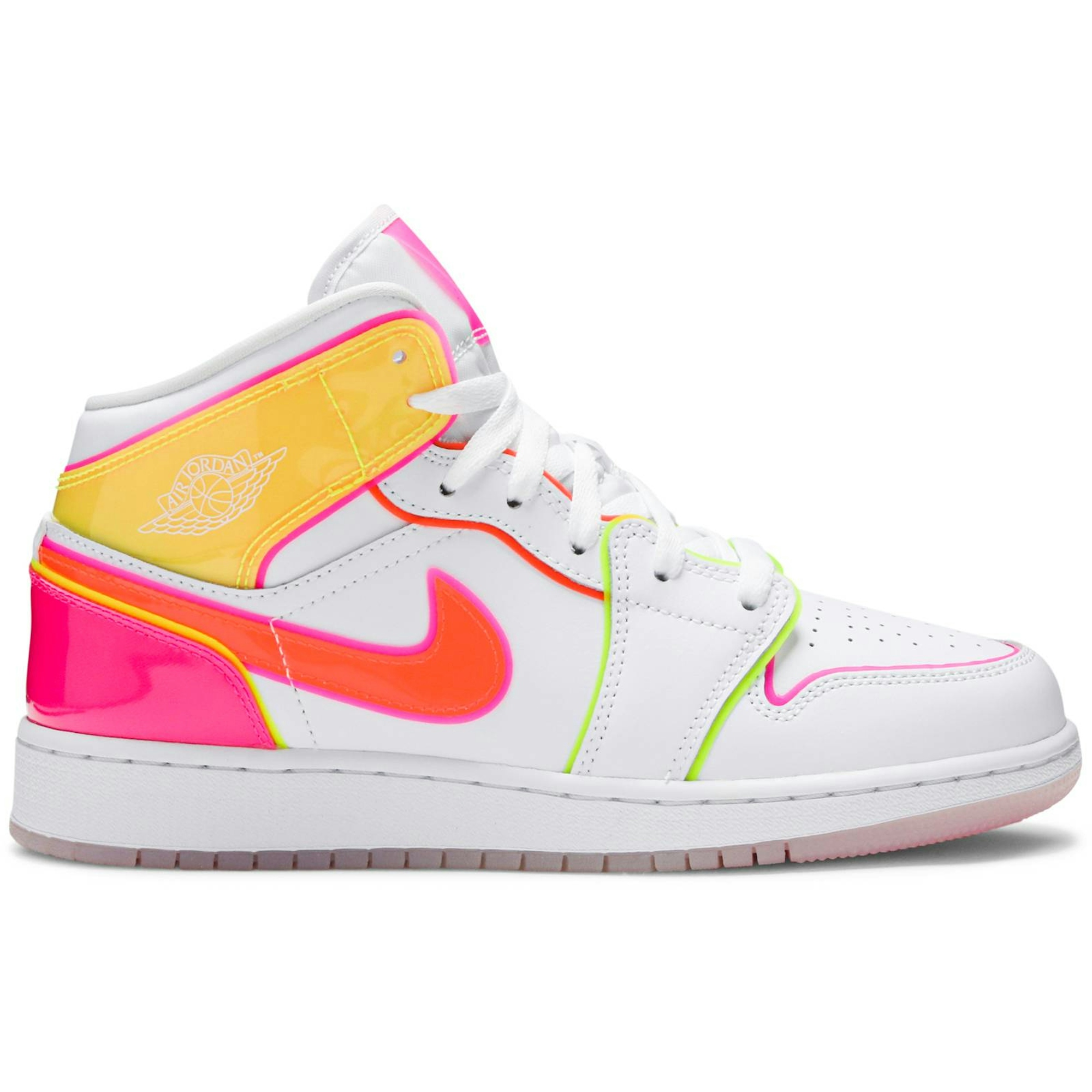 (Grade School) Air Jordan 1 Mid 'Edge Glow' CV4611-100