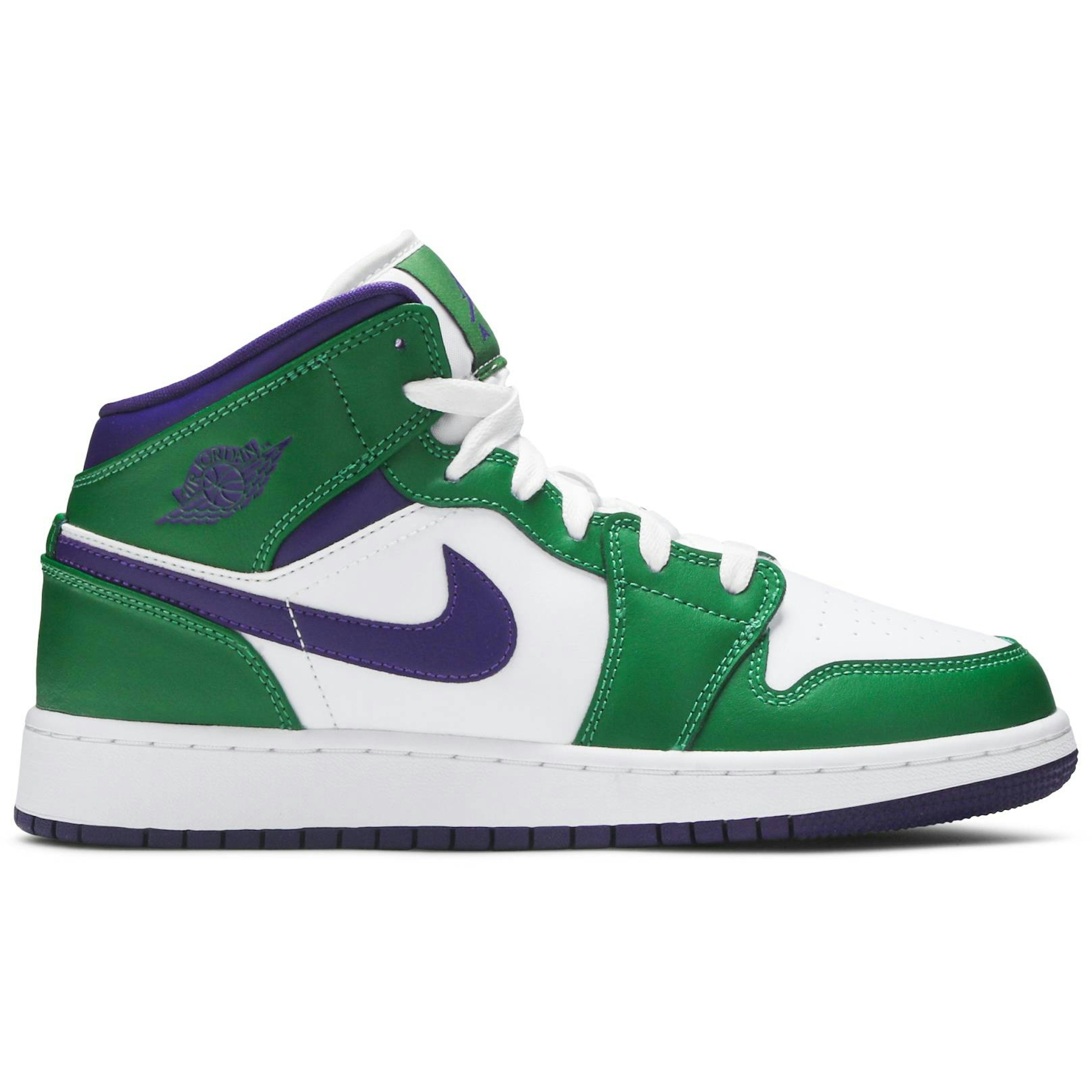 (Grade School) Air Jordan 1 Mid Hulk 554725-300 Nicesnk