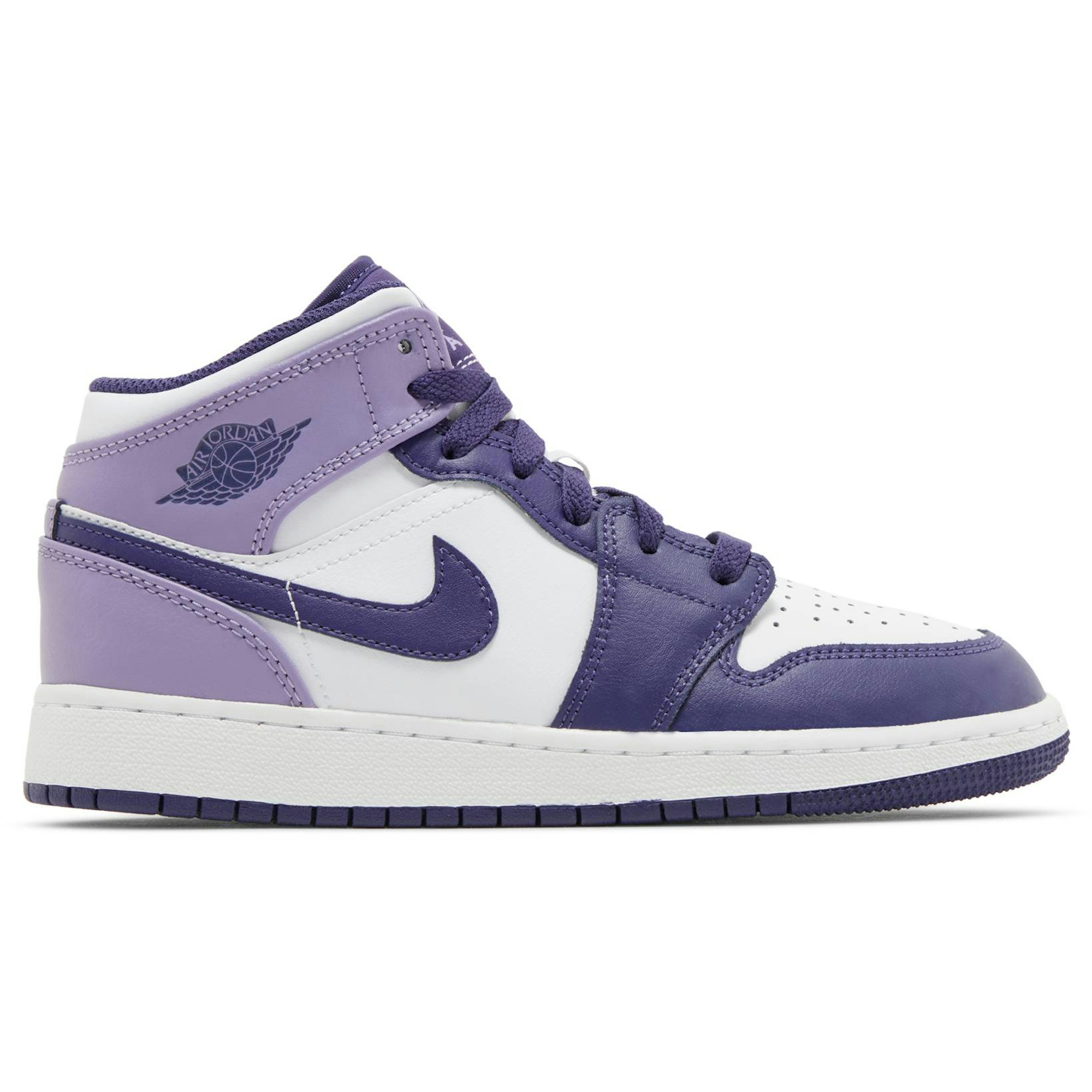 (Grade School) Air Jordan 1 Mid Sky J Purple DQ8423-515 Nicesnk