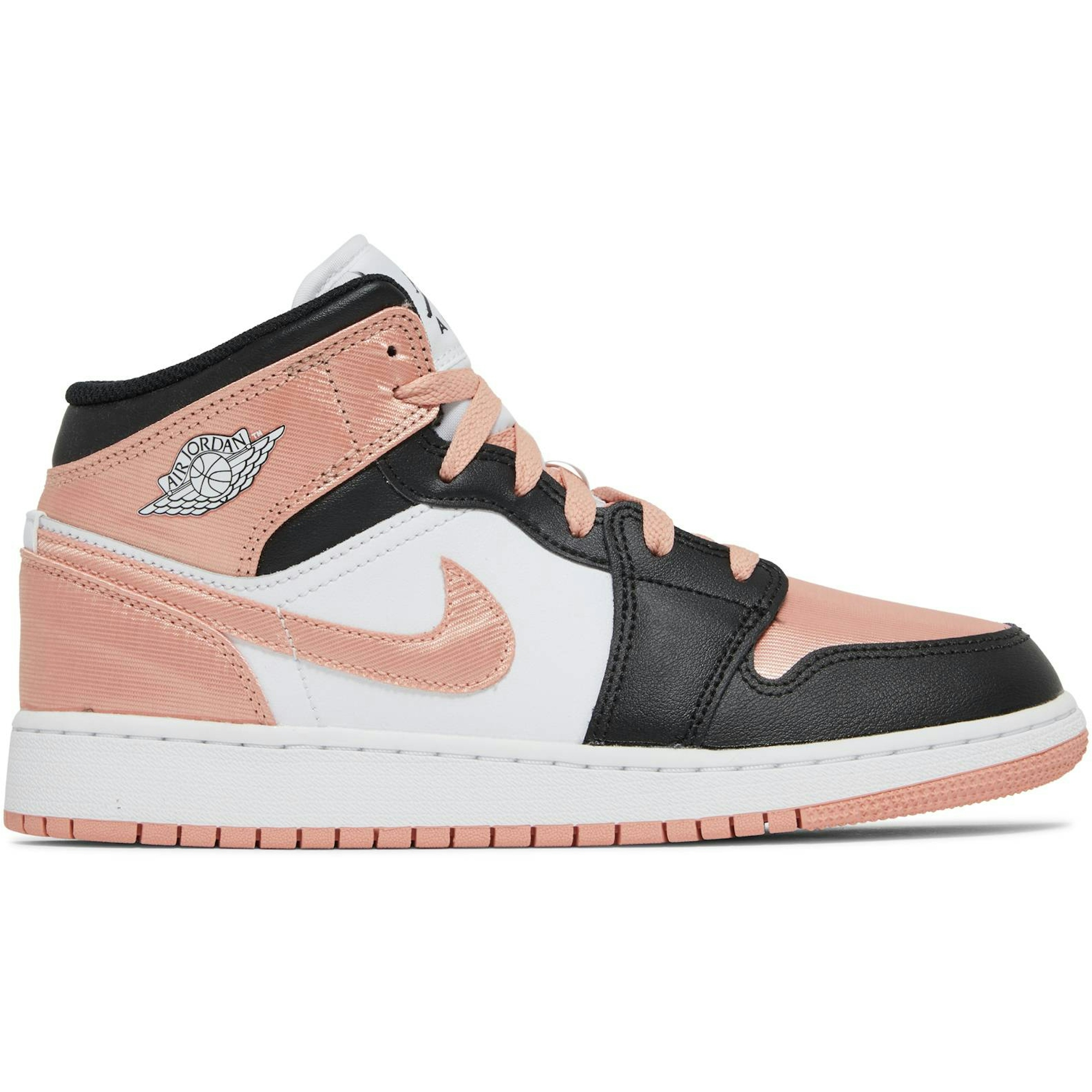 (Grade School) Air Jordan 1 Mid 'White Light Madder Root' DM9077-108