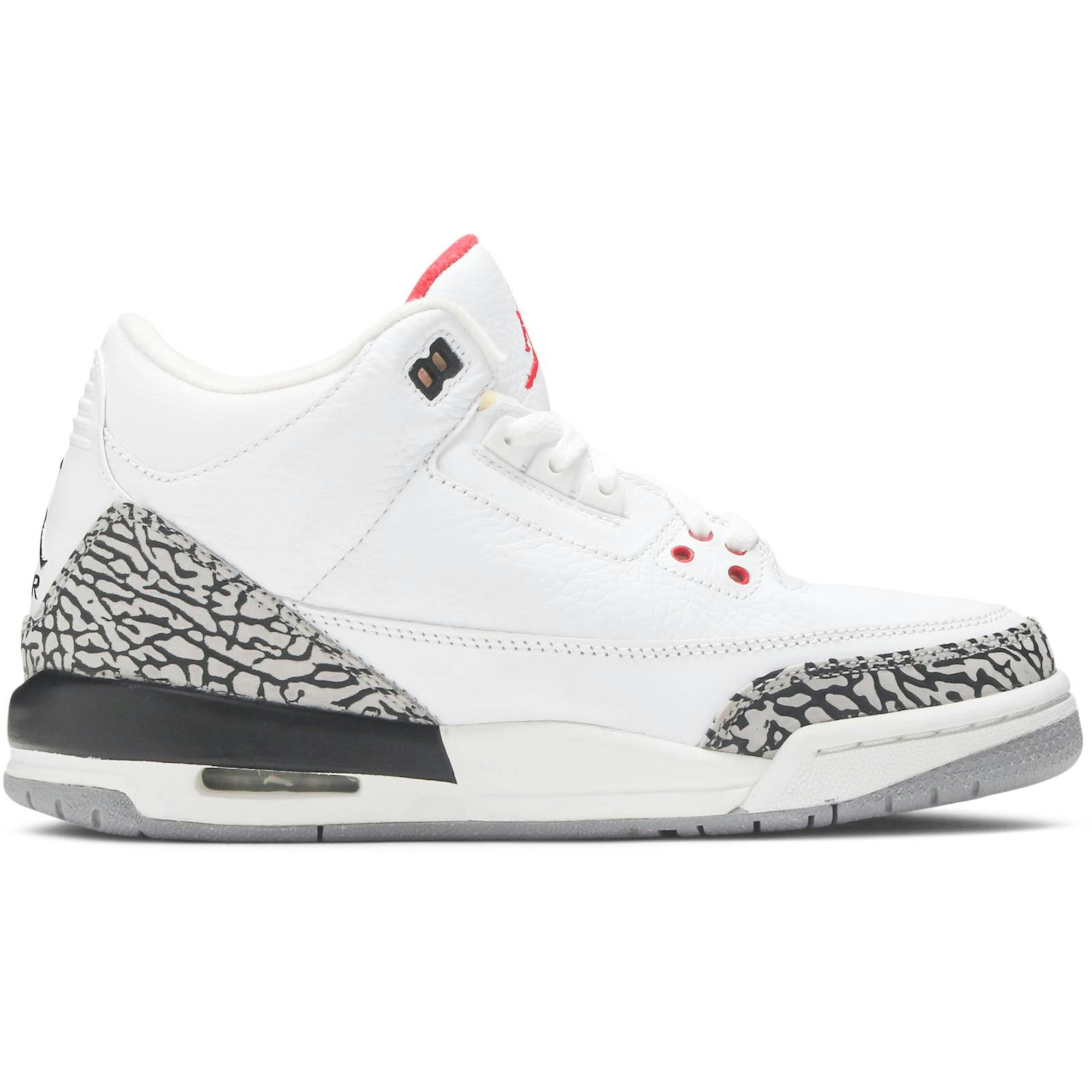 (Grade School) Air Jordan 3 Retro 2011 White Cement 398614-105 Nicesnk