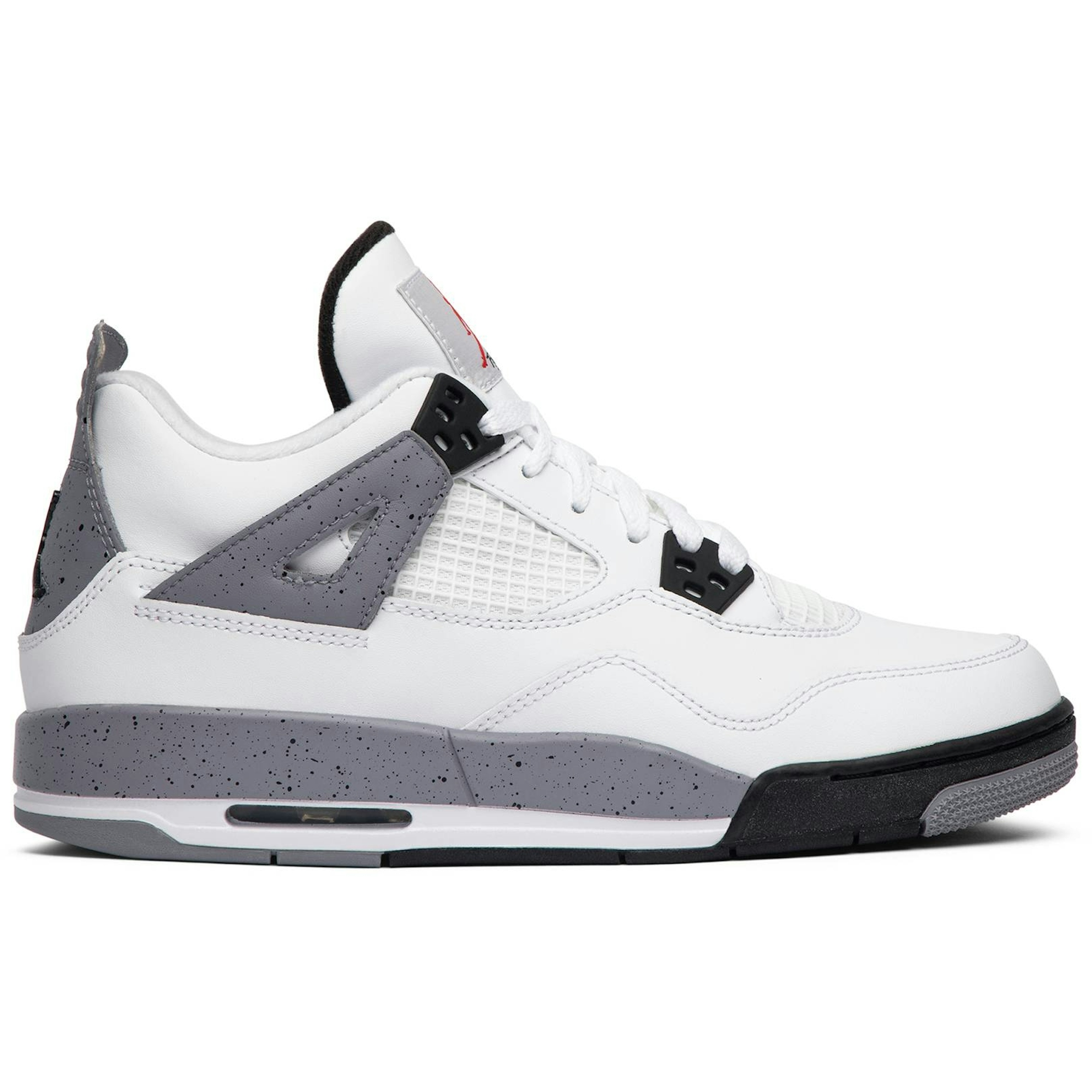 (Grade School) Air Jordan 4 Retro 2012 'White Cement' 408452-103