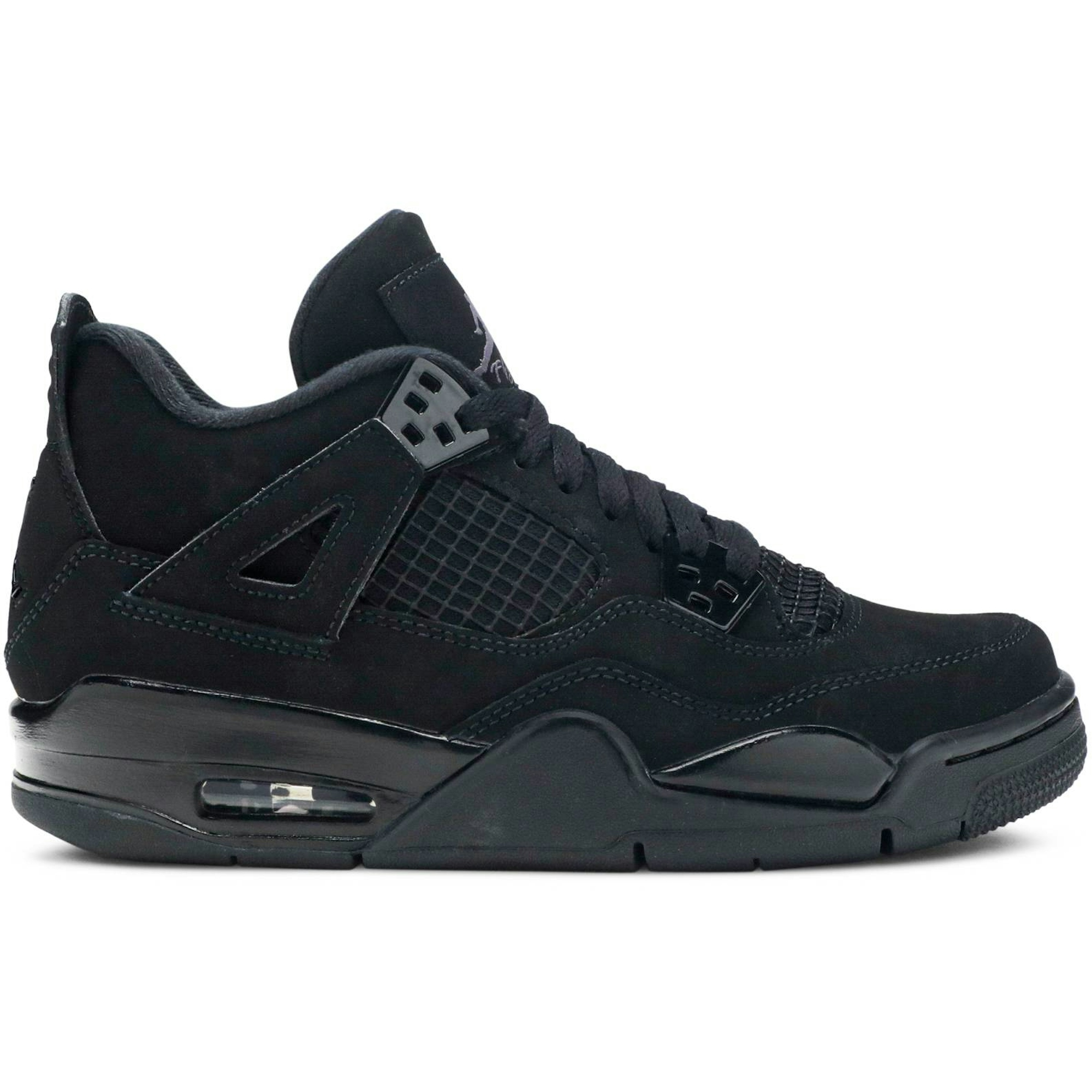 (Grade School) Air Jordan 4 Retro Black Cat 2020 408452-010 Nicesnk
