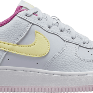 (Grade School) Nike Air Force 1 Grey Citron Fuchsia DV7762-001 Nicesnk