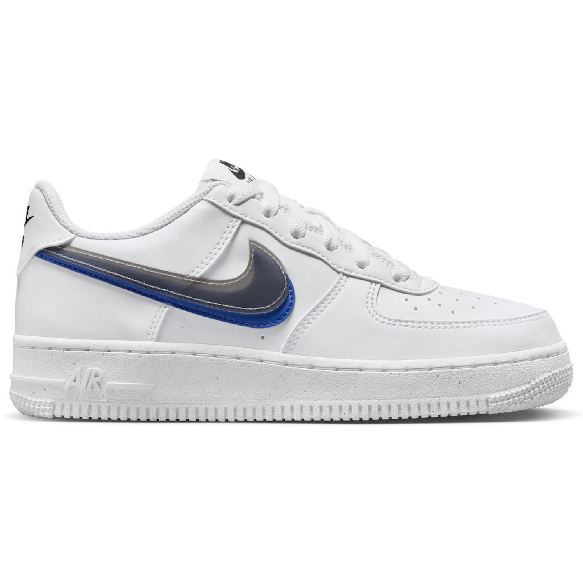 (Grade School) Nike Air Force 1 Impact Next Nature Double Swoosh FD0688-100 Nicesnk