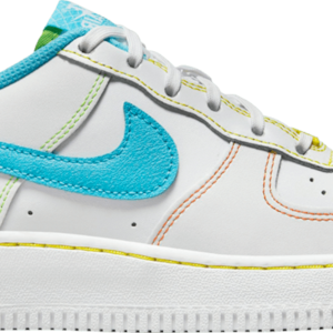 (Grade School) Nike Air Force 1 Low White Multi FJ4614-100 Nicesnk