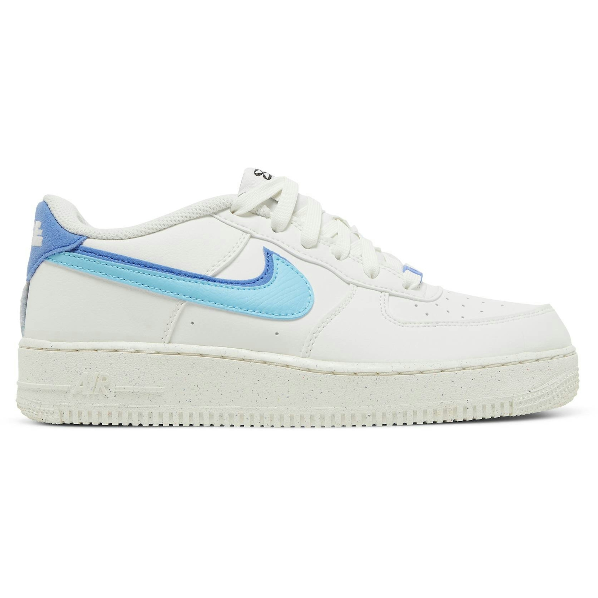 (Grade School) Nike Air Force 1 LV8 'Sail Medium Blue' DQ0359-100