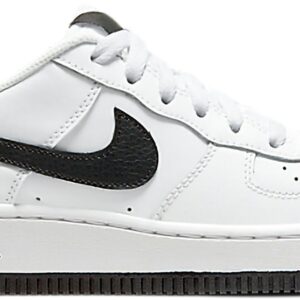 (Grade School) Nike Air Force 1 LV8 'White Black Mini Swoosh' CT5531-100
