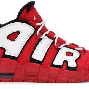 (Grade School) Nike Air More Uptempo University Red Black White CD9402-600 Nicesnk