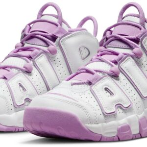 (Grade School) Nike Air More Uptempo 'White Rush Fuchsia' FN6976-100