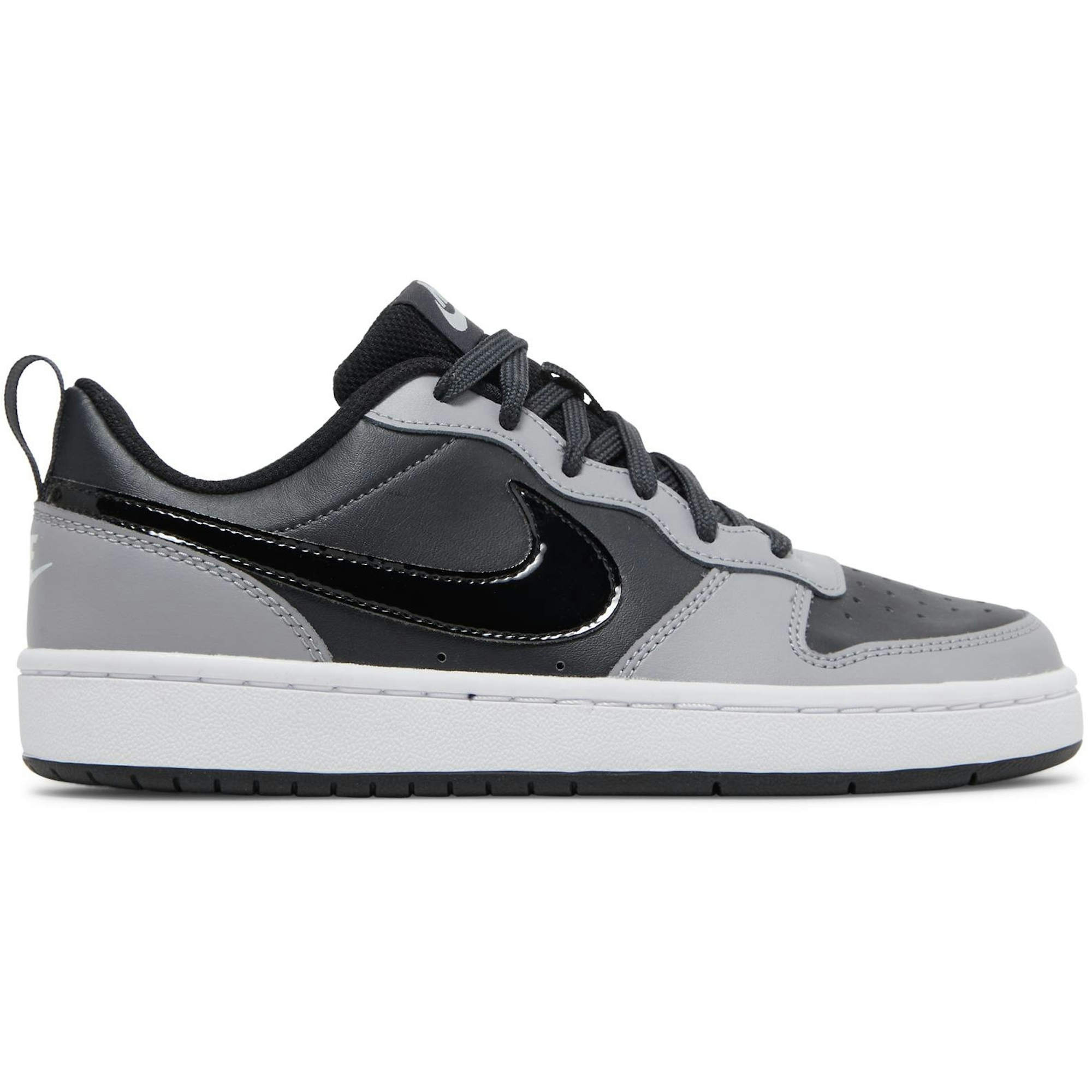(Grade School) Nike Court Borough Low 2 'Anthracite Stadium Grey' BQ5448-014