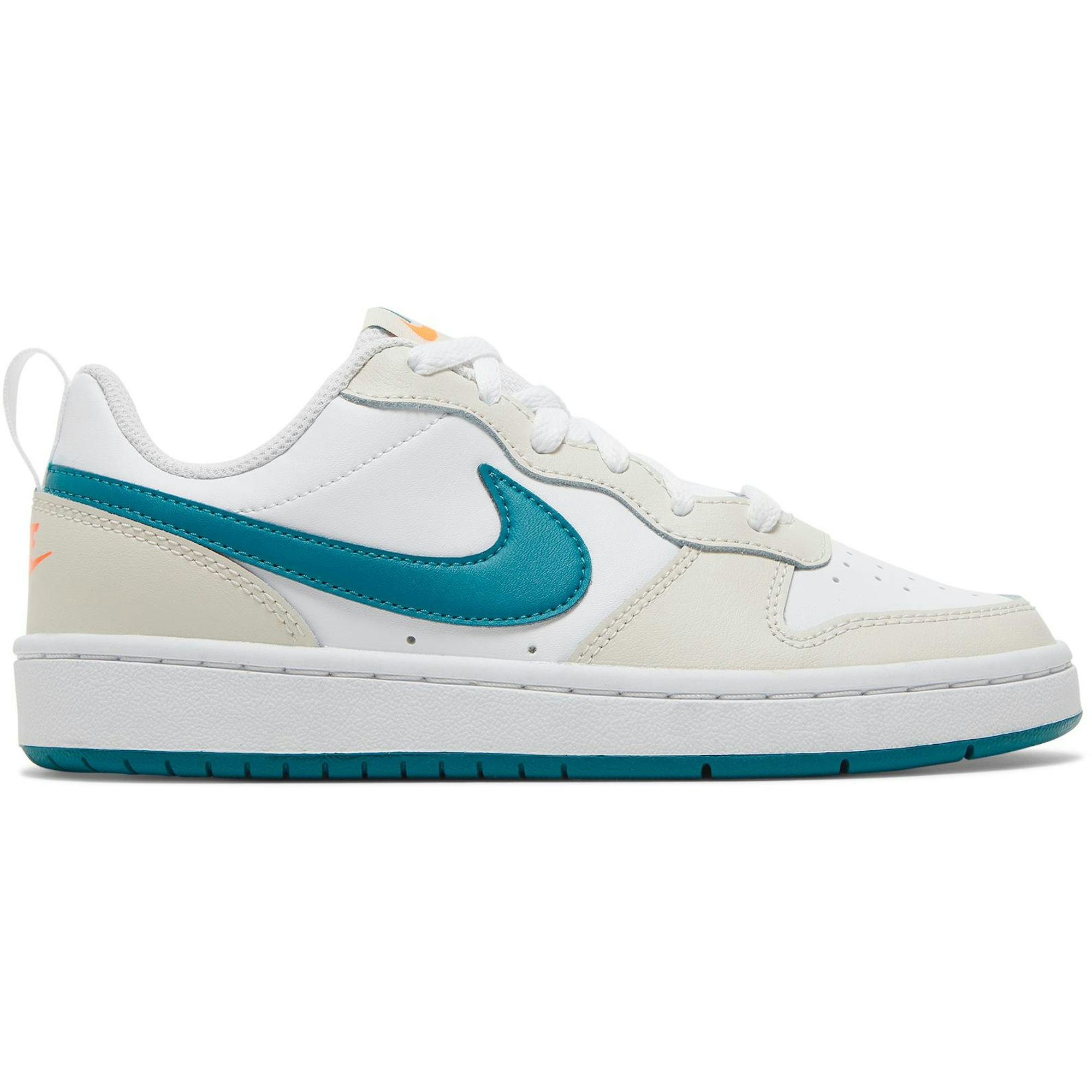 (Grade School) Nike Court Borough Low 2 'Cream Teal' BQ5448-017