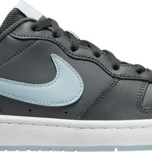 (Grade School) Nike Court Borough Low 2 'Iron Grey Ocean Bliss' BQ5448-018