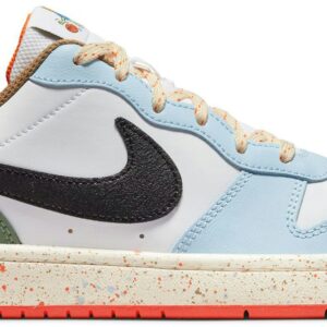(Grade School) Nike Court Borough Low 2 'White Alabaster Speckled' DX6052-101