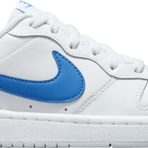 (Grade School) Nike Court Borough Low 2 'White Photo Blue' BQ5448-123