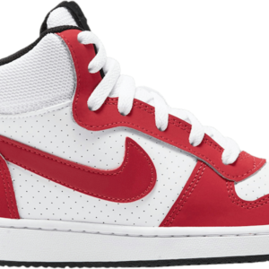 (Grade School) Nike Court Borough Mid 'Gym Red White' 839977-103