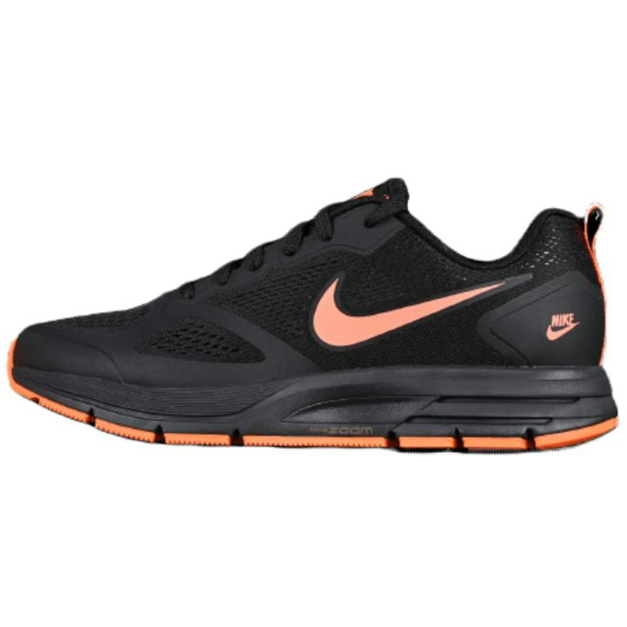 Nike Zoom Pegasus 26X Black Orange Comfort Durable Breathable Low-Top Lifestyle AQ6219-008 Nicesnk
