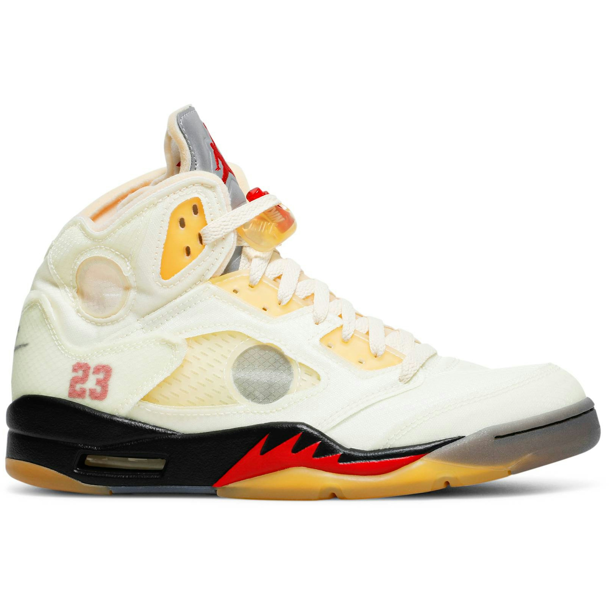 Off-White x Air Jordan 5 SP Sail  DH8565-100 Nicesnk