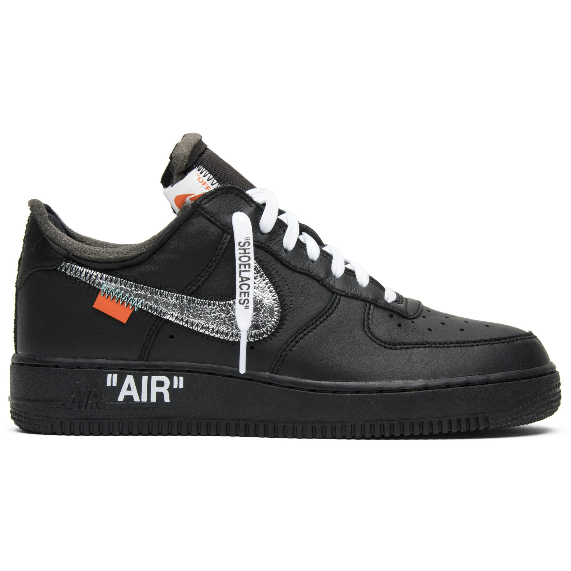 Off-White x Nike Air Force 1 Low 07 MoMA (No Socks)  AV5210-001 Nicesnk