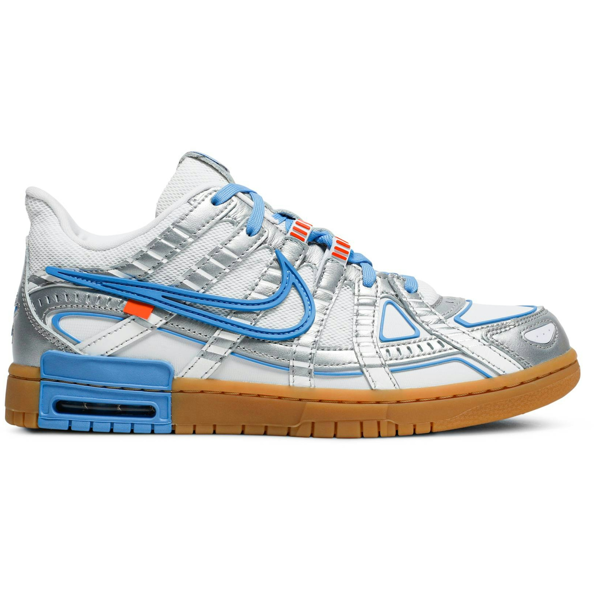 Off-White x Nike Air Rubber Dunk 'University Blue' [also worn by Kylie Jenner] CU6015-100