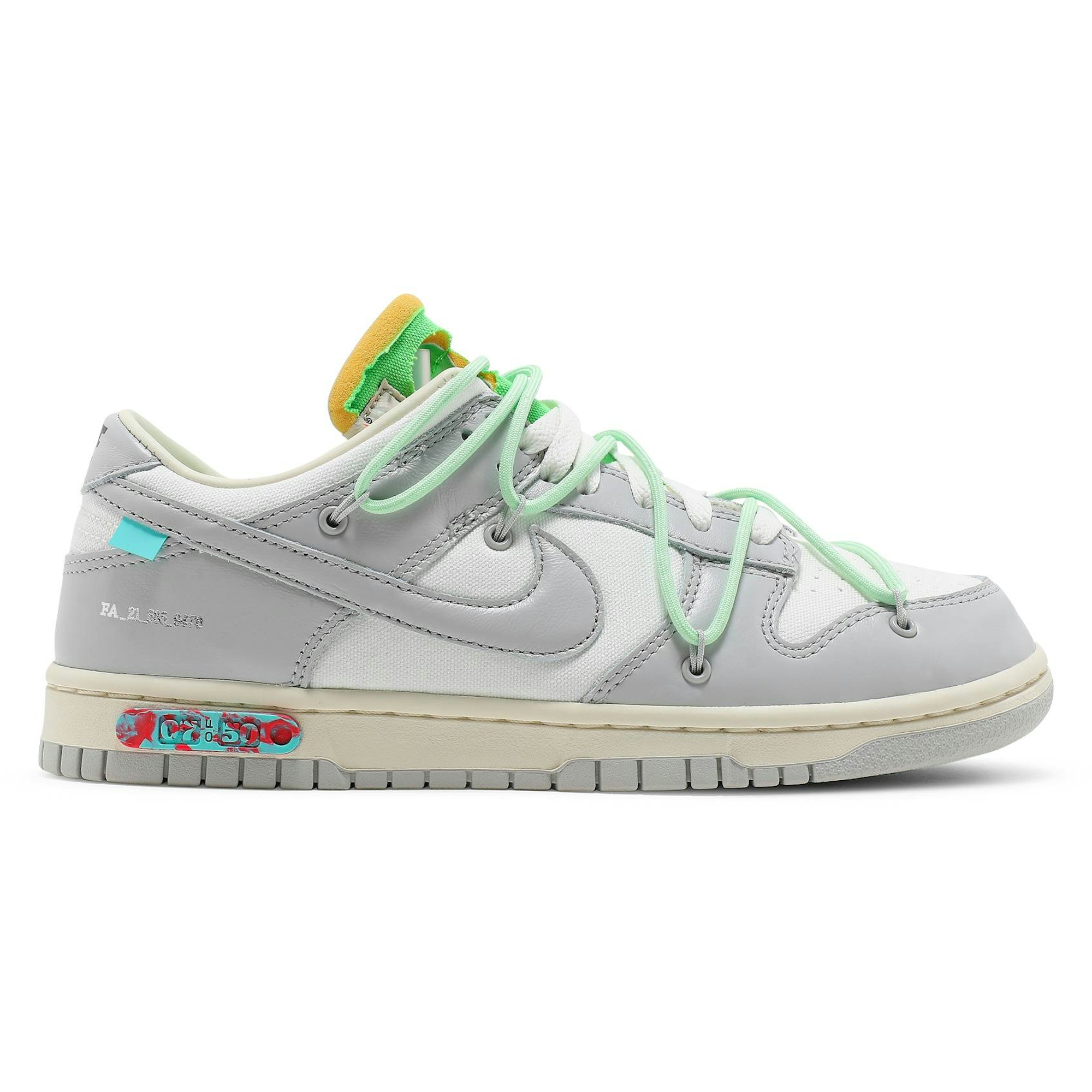 Off-White x Nike Dunk Low Dear Summer - 07 of 50 DM1602-108 Nicesnk