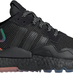 (Preschool) adidas Nite Jogger J Black Rainbow FV4545 Nicesnk