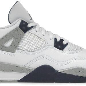 (Preschool) Air Jordan 4 Retro 'Midnight Navy' BQ7669-140