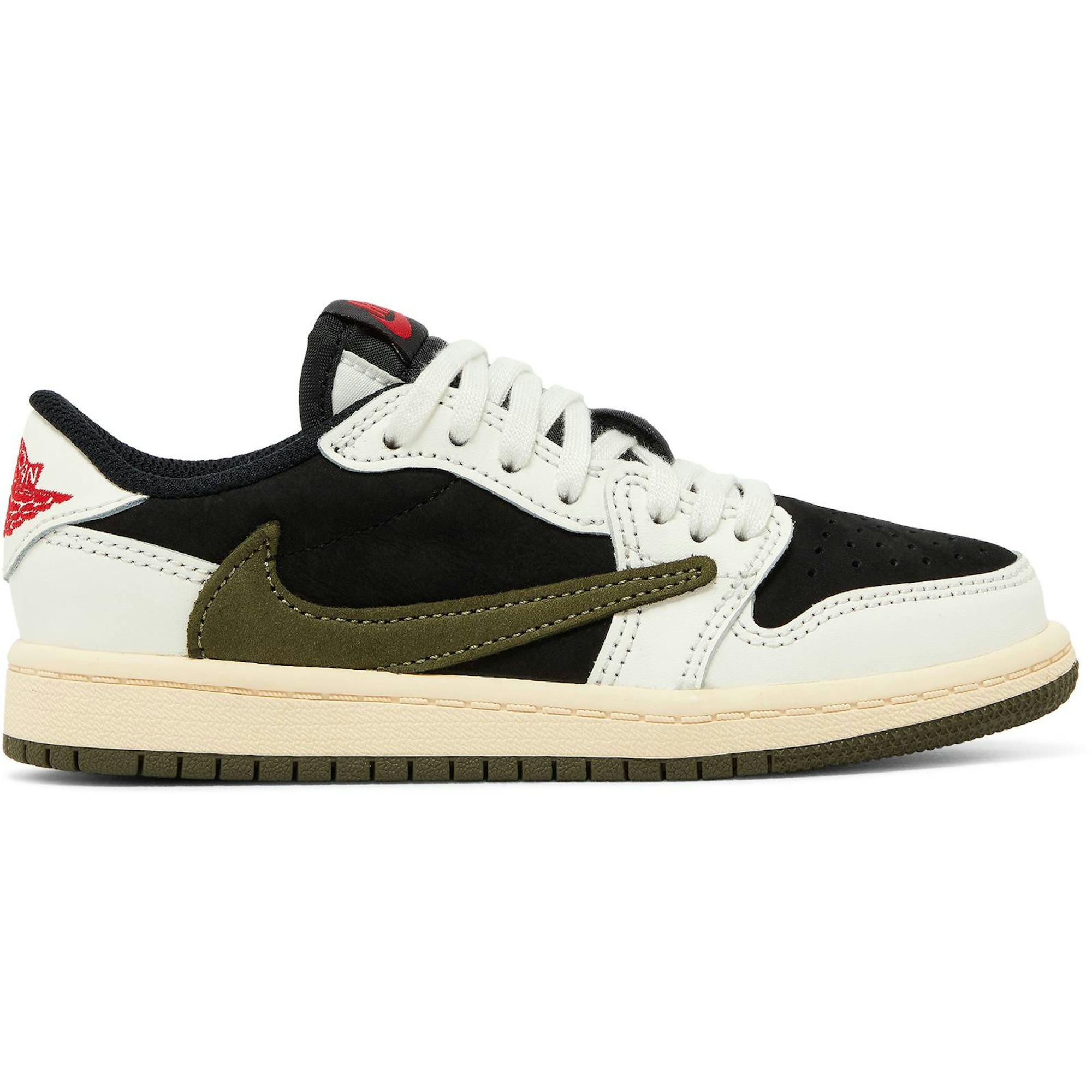 (Preschool) Travis Scott x Air Jordan 1 Low OG 'Olive' DZ5909-106
