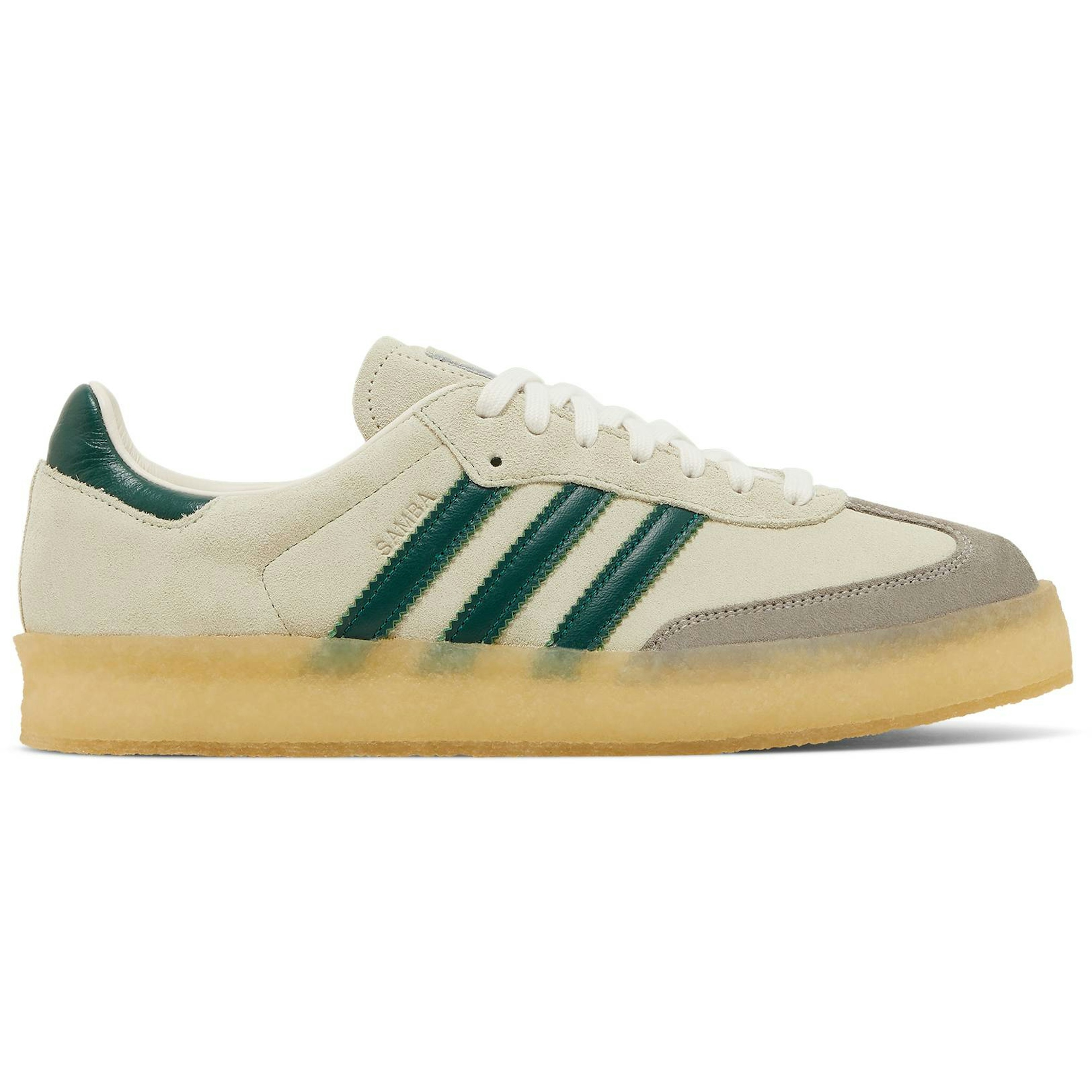 Ronnie Fieg x Clarks x adidas 8th Street Samba Chalk White ID7297 Nicesnk