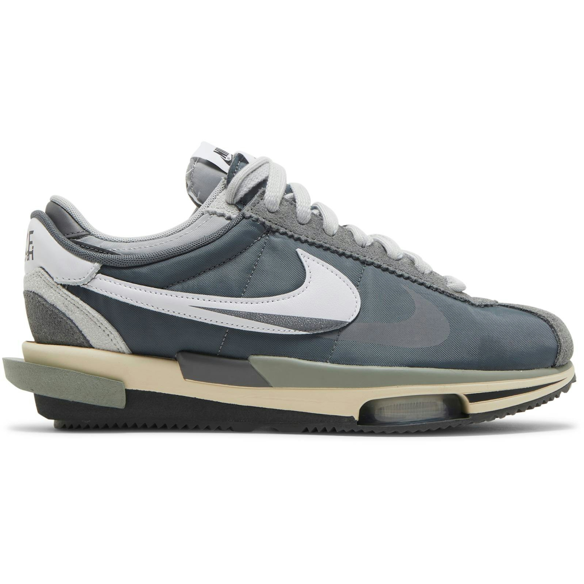 sacai x Nike Cortez 4.0 'Grey' DQ0581-001