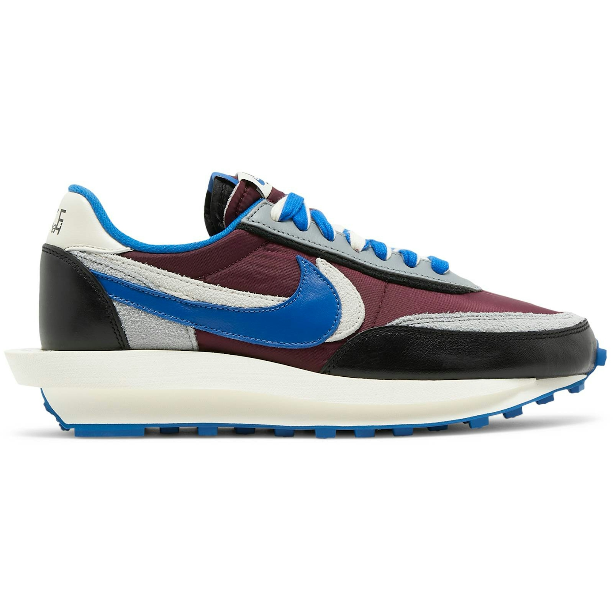 sacai x UNDERCOVER x Nike LDWaffle Night Maroon Team Royal DJ4877-600 Nicesnk