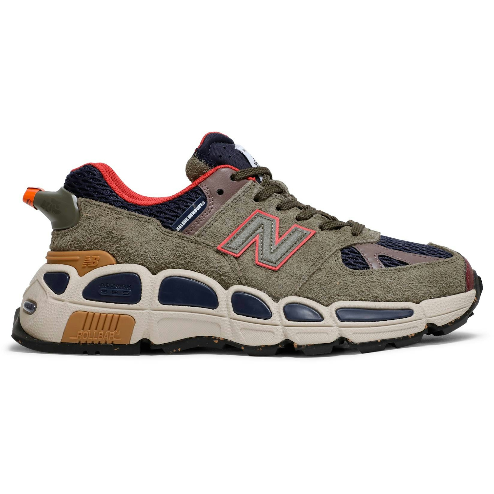 Salehe Bembury x New Balance 574 Yurt Team Forest Green MS574YSB Nicesnk