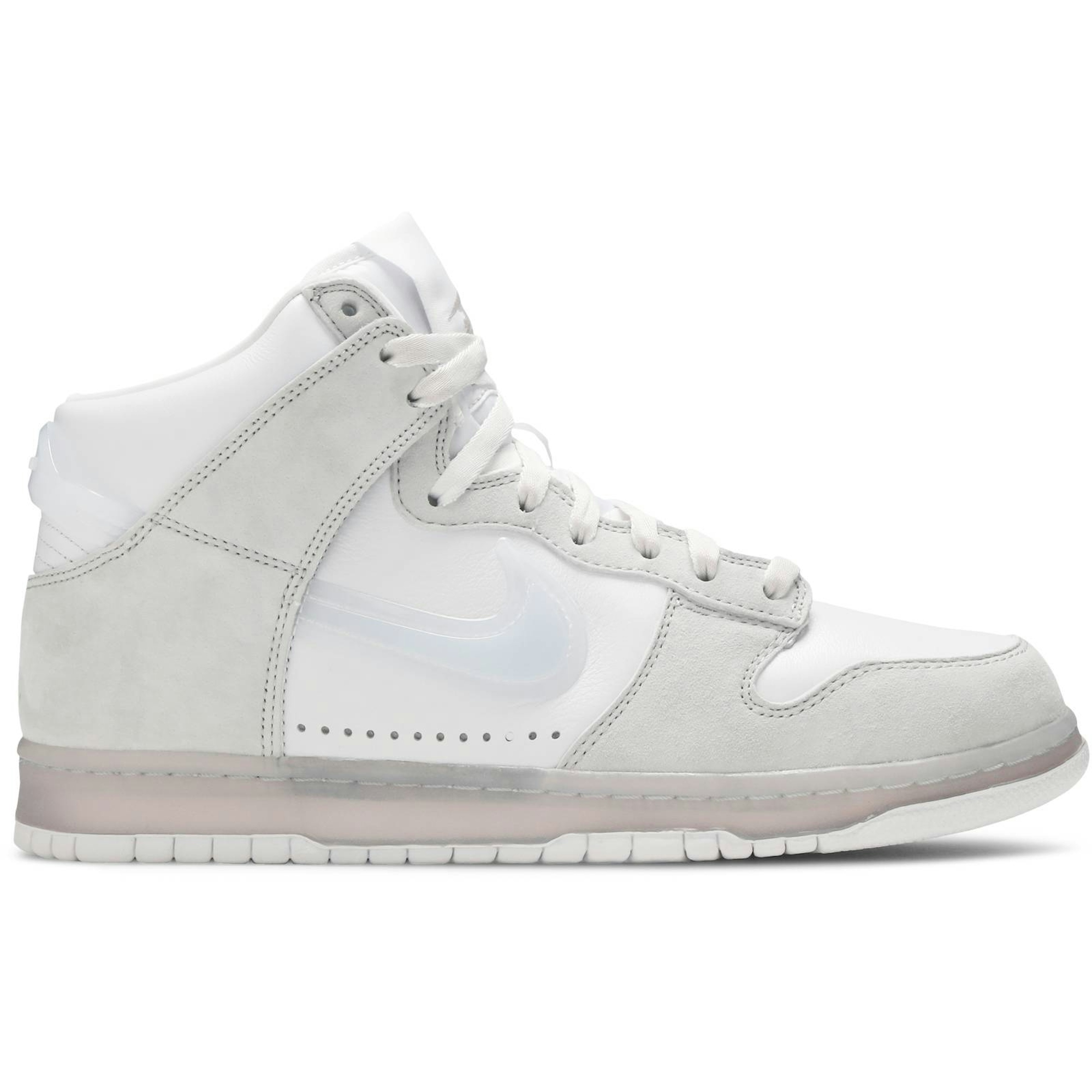 Slam Jam x Nike Dunk High White Platinum DA1639-100 Nicesnk