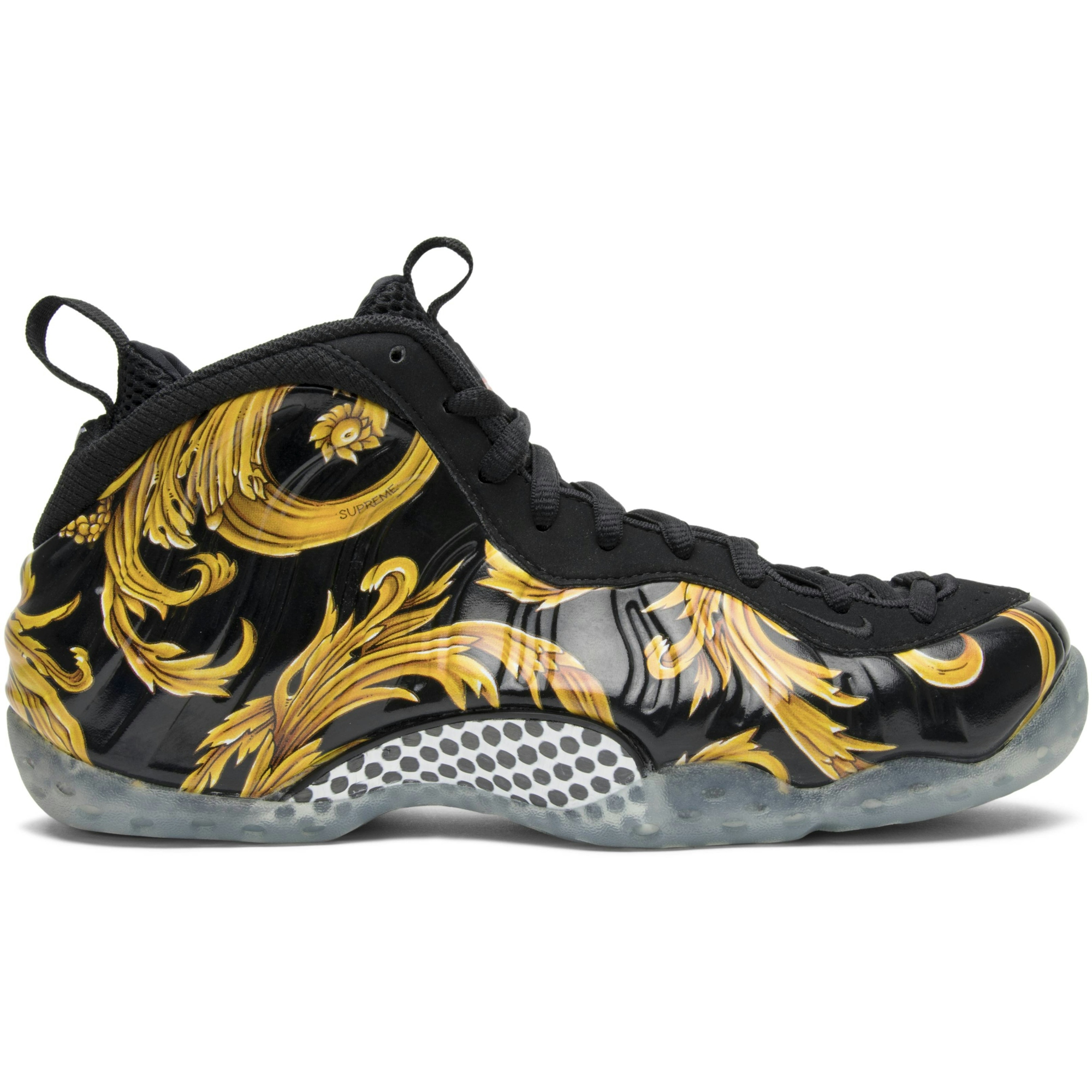 Supreme x Nike Air Foamposite One SP Black 652792-001 Nicesnk