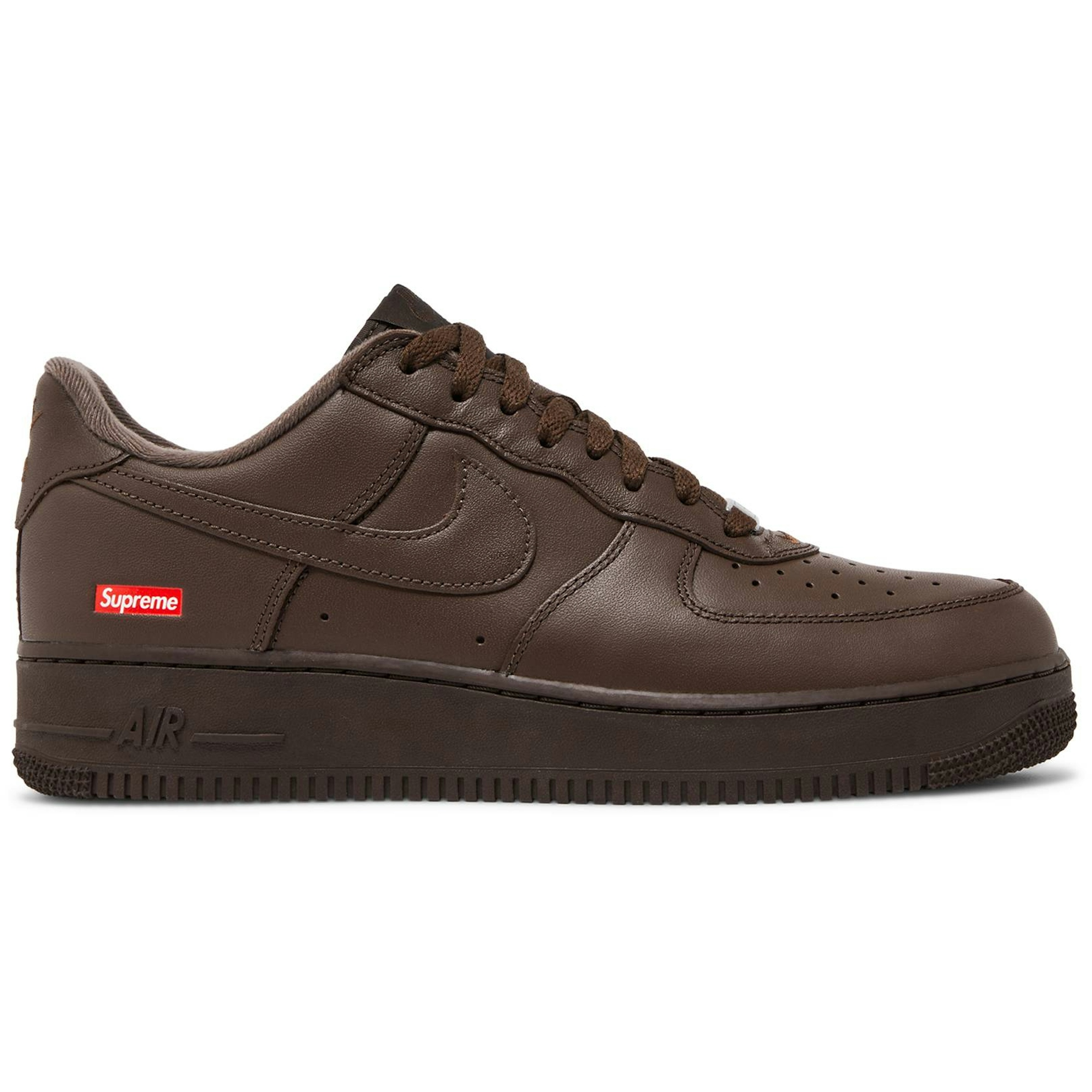 Supreme x Nike Air Force 1 Low Baroque Brown CU9225-200 Nicesnk