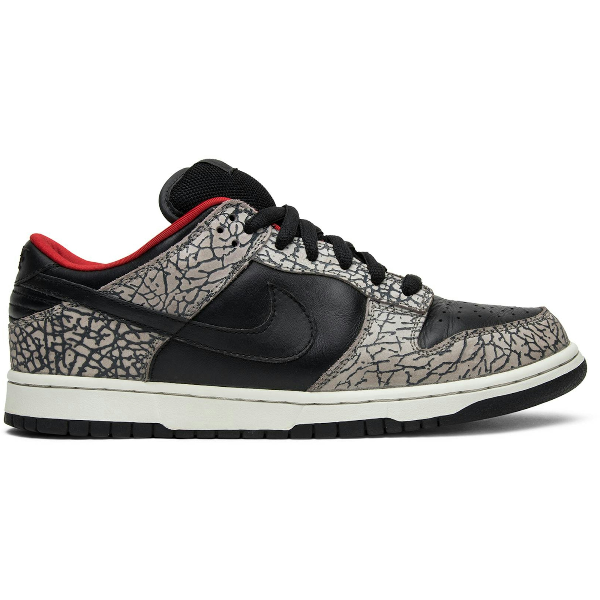 Supreme x Nike SB Dunk Low Pro Black Cement 304292-131 Nicesnk