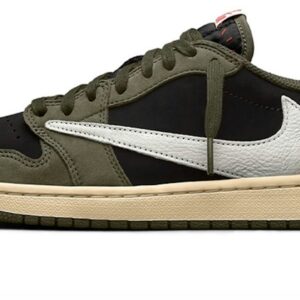 Travis Scott x Air Jordan 1 Low OG SP 'Black Olive' DM7866-002