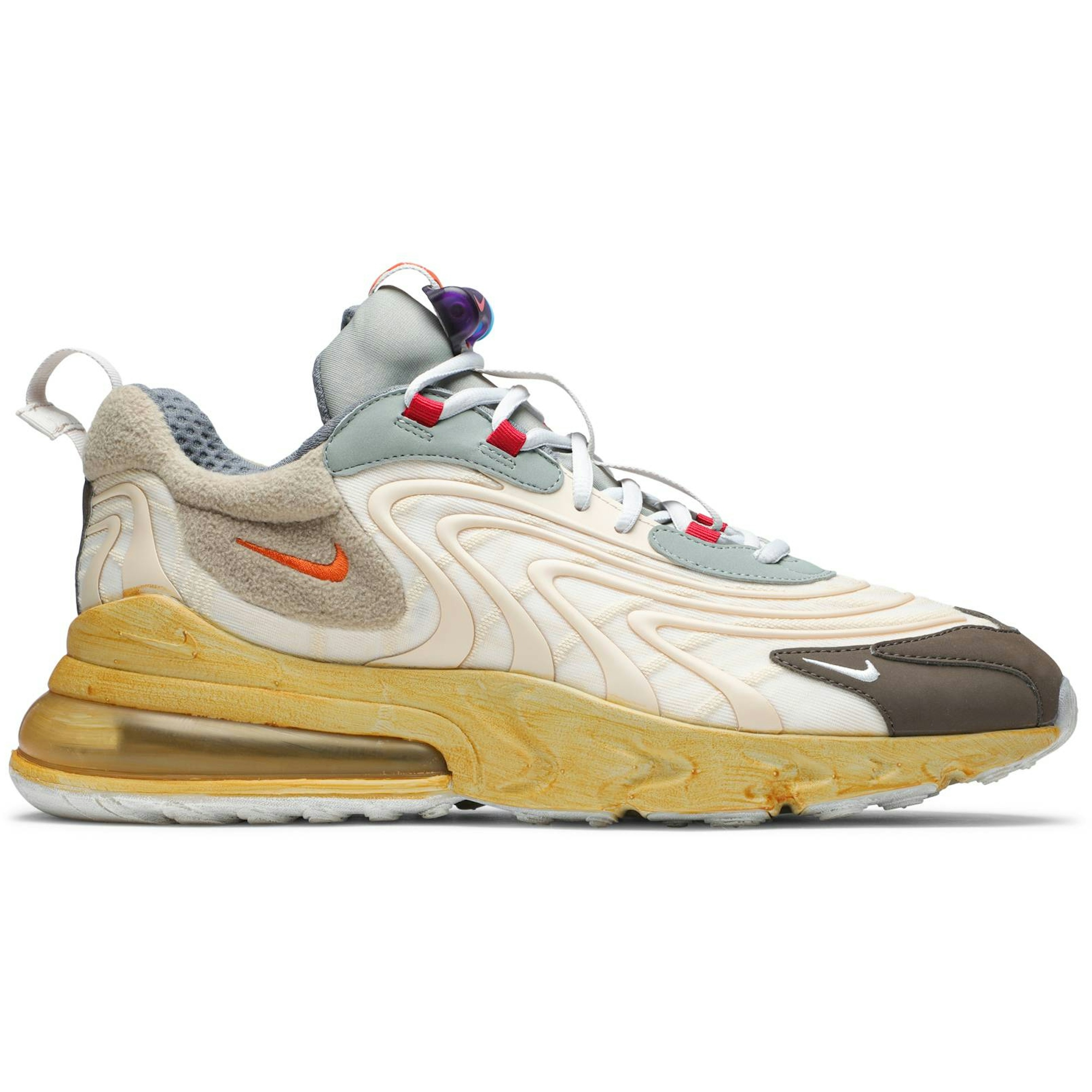 Travis Scott x Nike Air Max 270 React ENG Cactus Trails  CT2864-200 Nicesnk