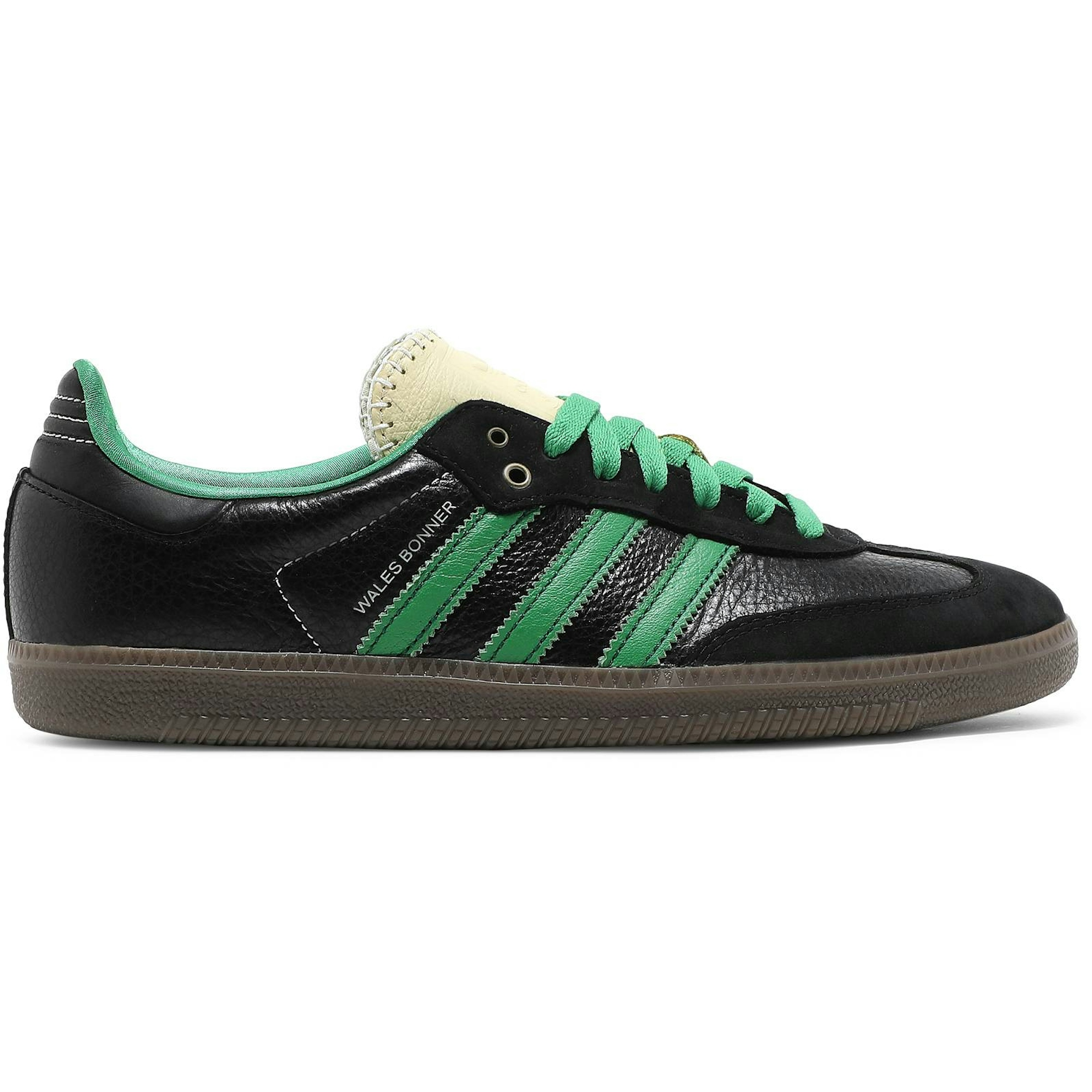 Wales Bonner x adidas Samba Black Green S42590 Nicesnk