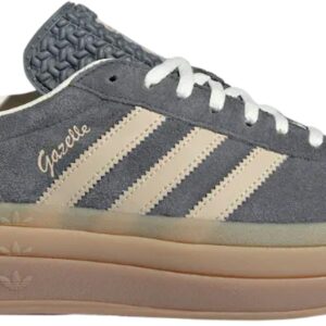 (Women) adidas Gazelle Bold Grey Magic Beige Gum IE0428 Nicesnk
