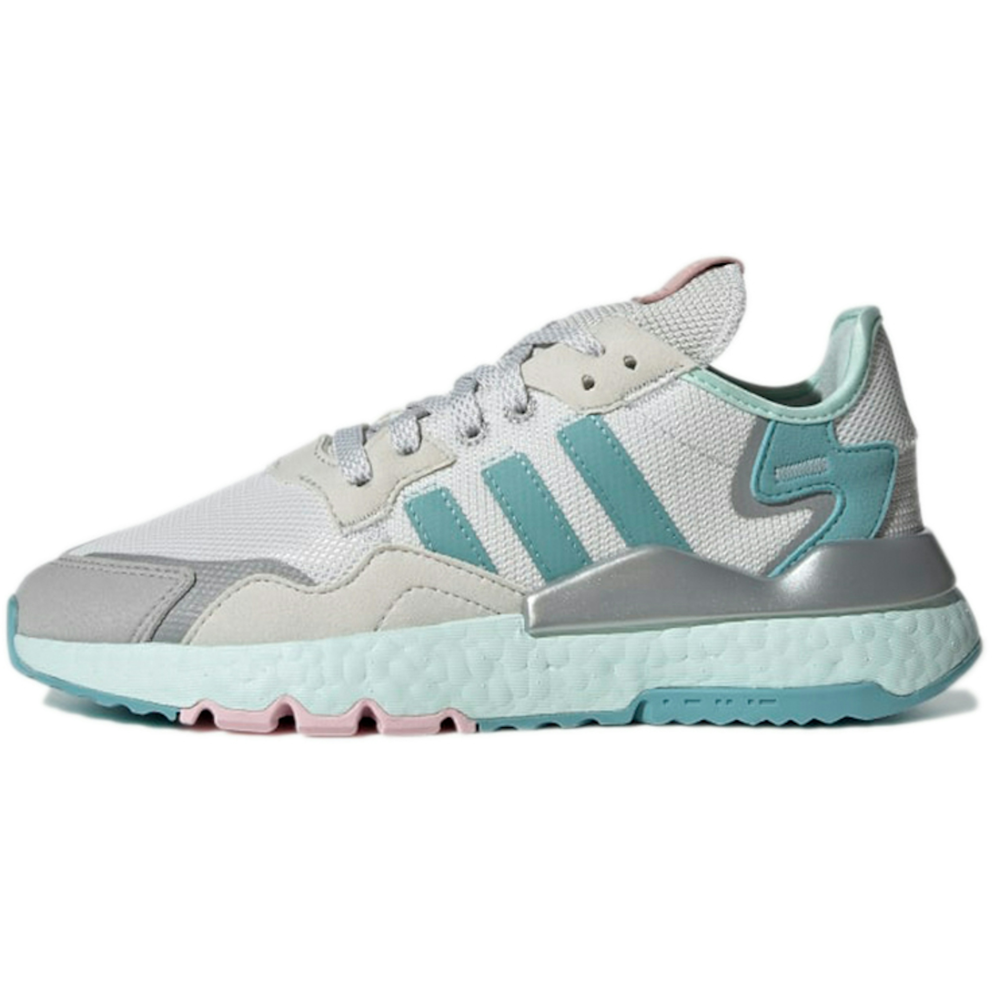 (Women) adidas Originals Nite Jogger Gray Blue White H01729 Nicesnk