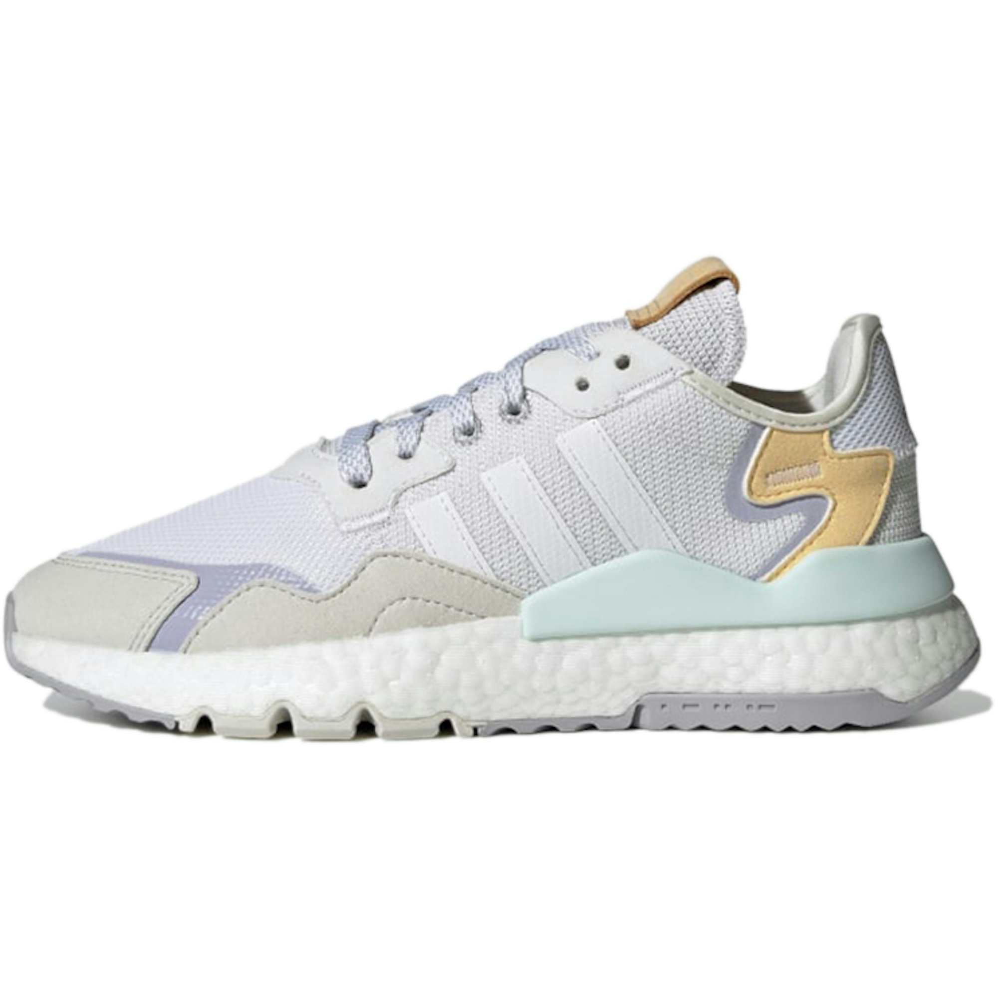 (Women) adidas Originals Nite Jogger 'White Gray Purple' H01728